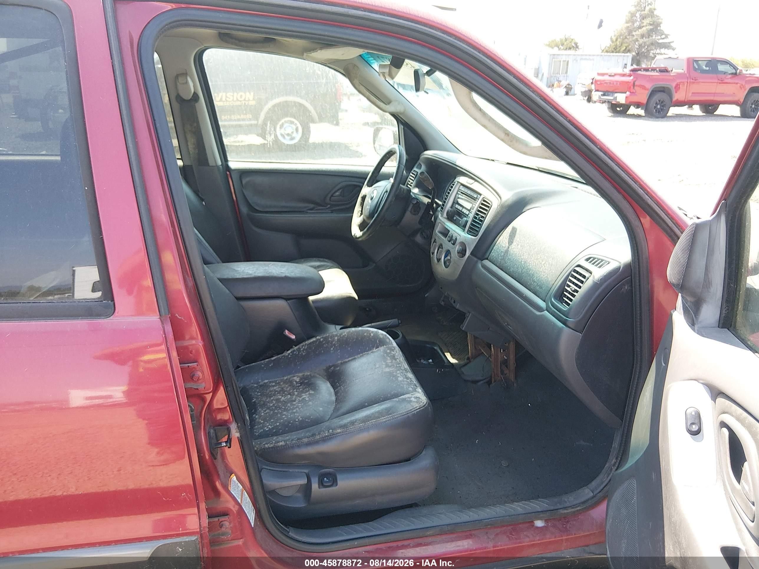 2003 Mazda Tribute Es V6 Красный vin: 4F2CZ96103KM36007