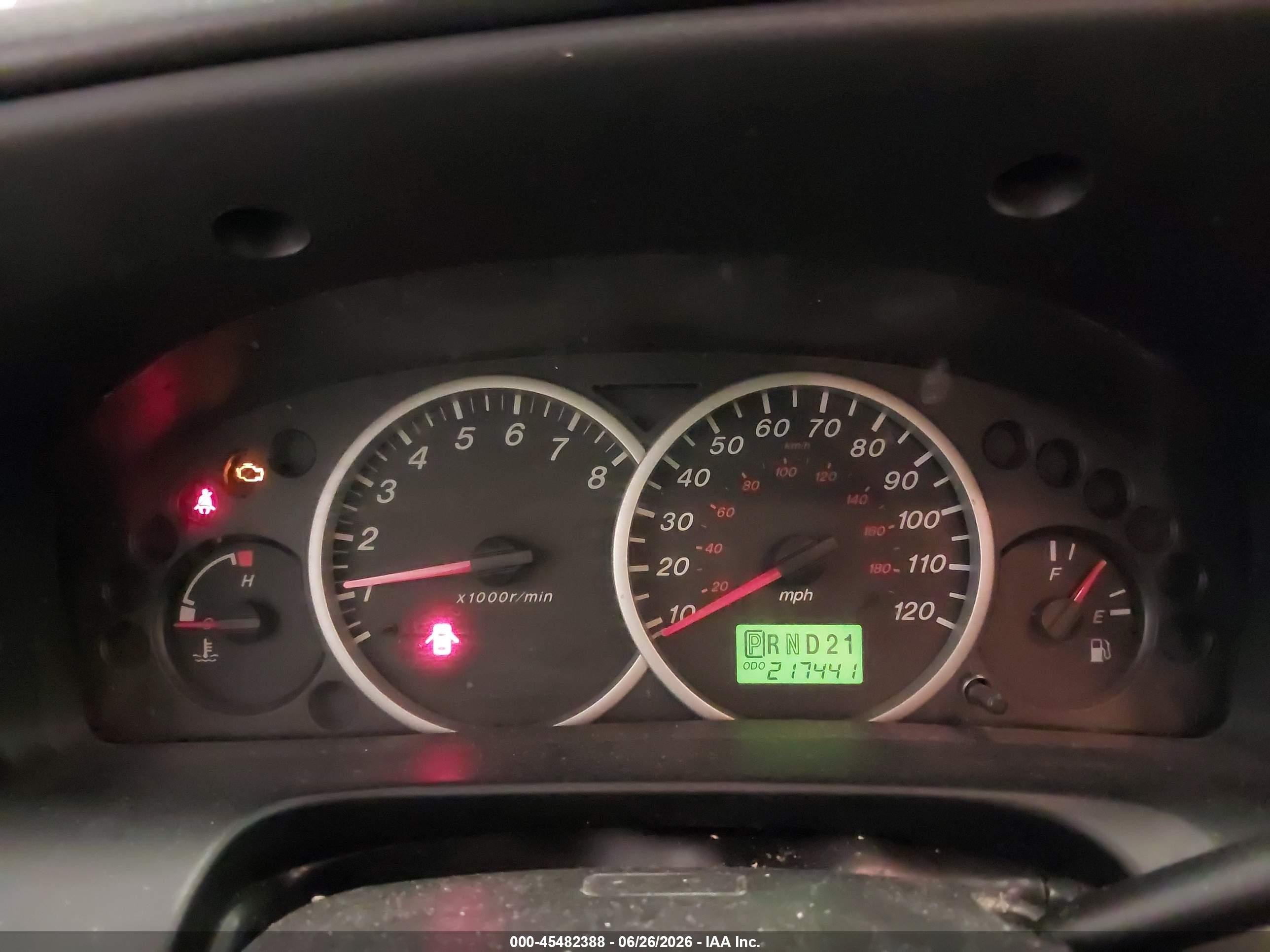 2003 Mazda Tribute Es V6 Red vin: 4F2CZ96103KM41904
