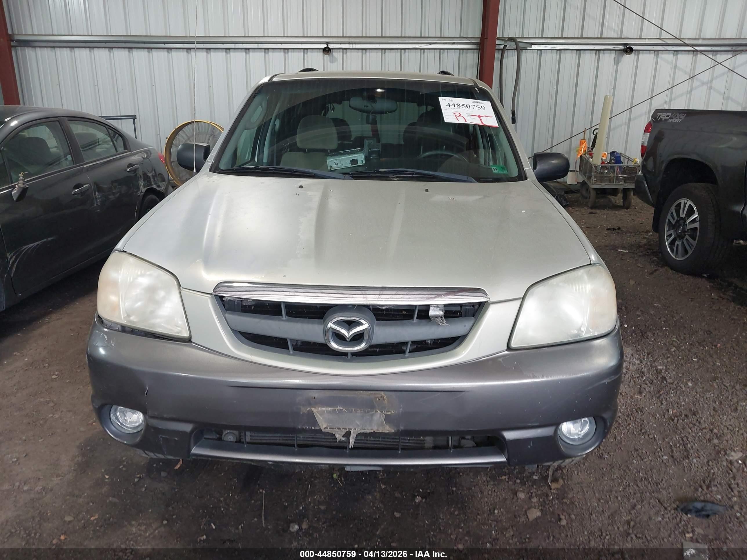 2004 Mazda Tribute Es V6 Beige vin: 4F2CZ96104KM24831