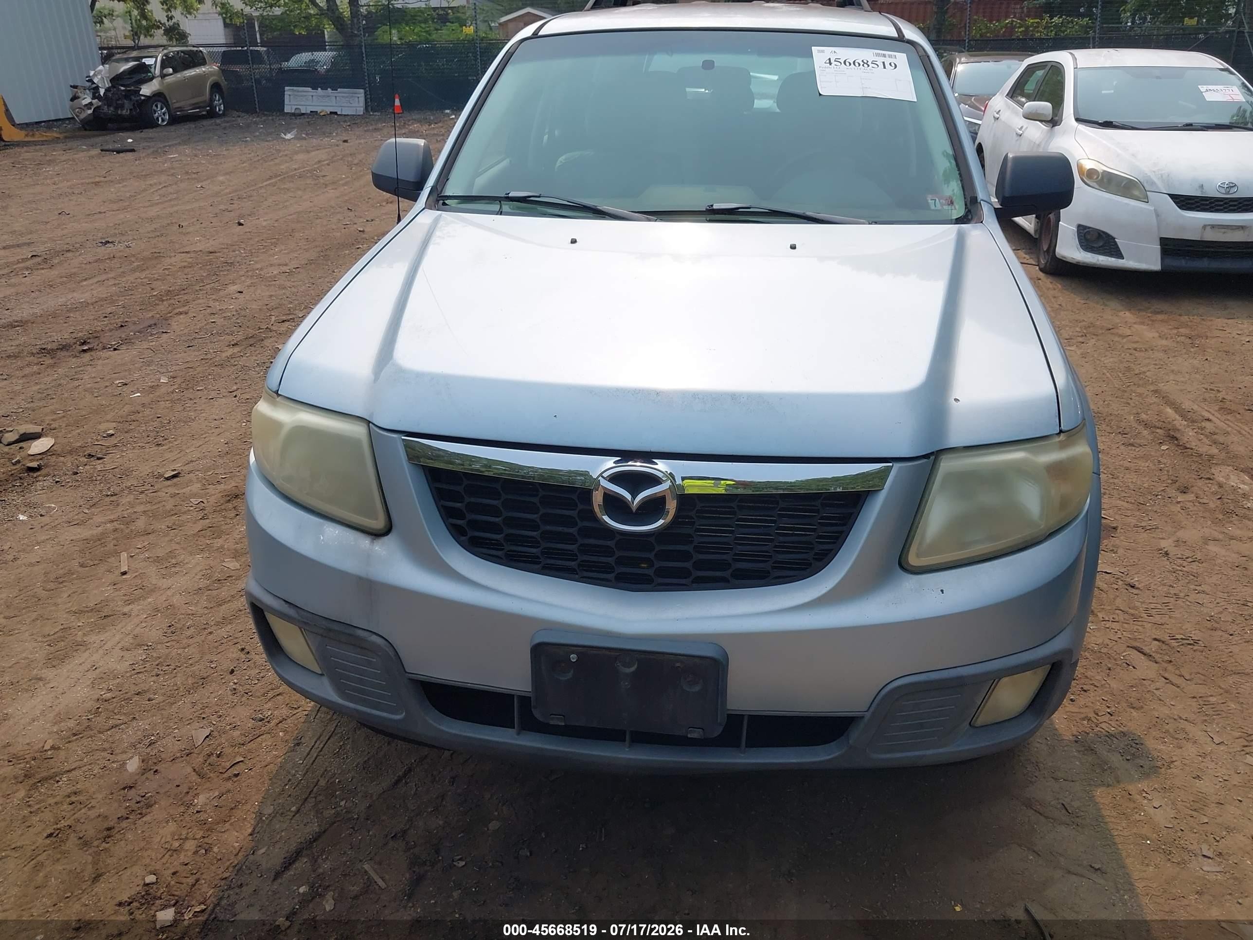2008 Mazda Tribute S Sport Light Blue vin: 4F2CZ96108KM08098