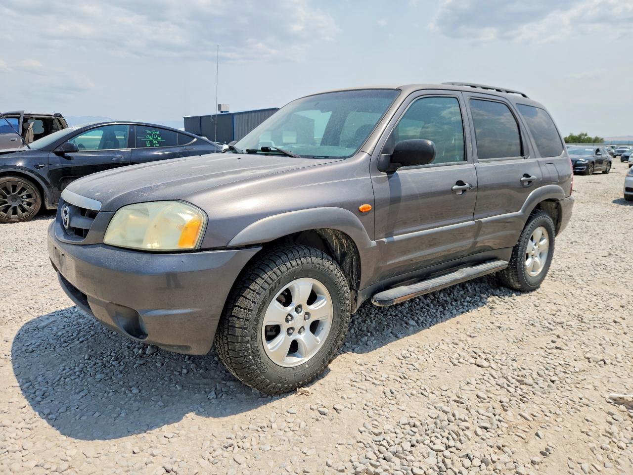 2003 Mazda Tribute Es Gray vin: 4F2CZ96123KM13490
