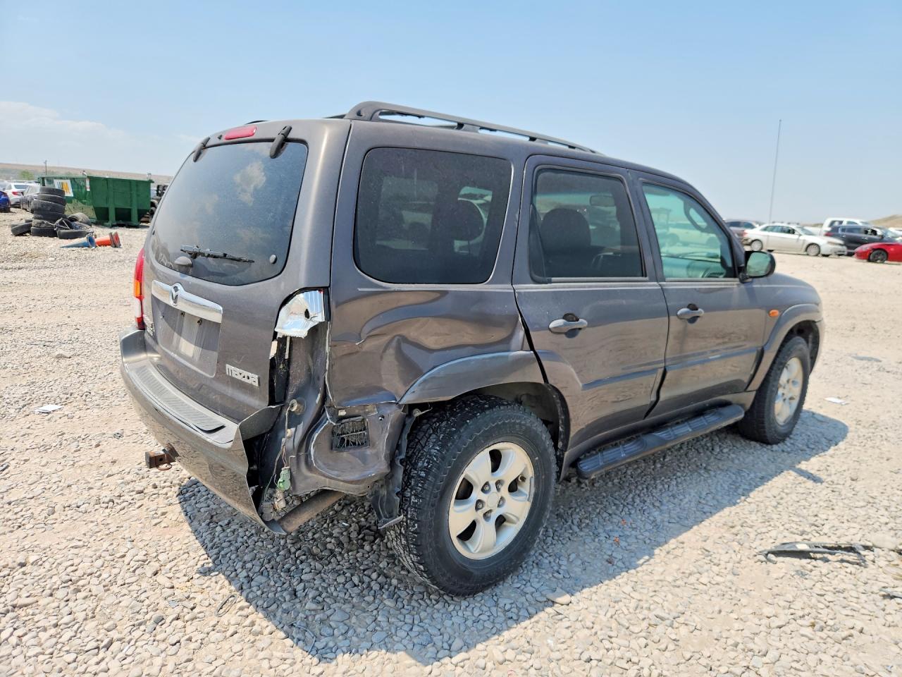 2003 Mazda Tribute Es Gray vin: 4F2CZ96123KM13490