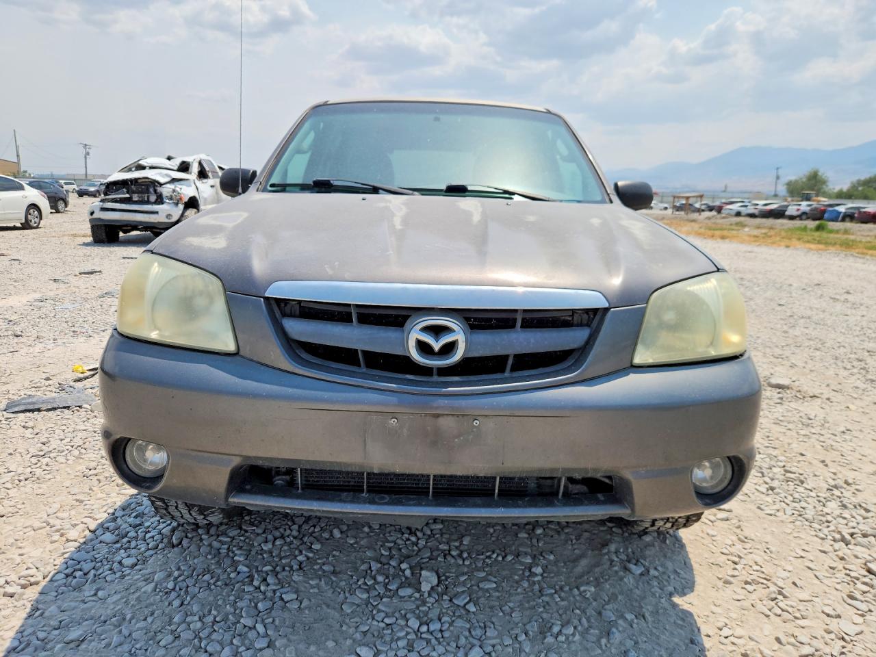 2003 Mazda Tribute Es Gray vin: 4F2CZ96123KM13490