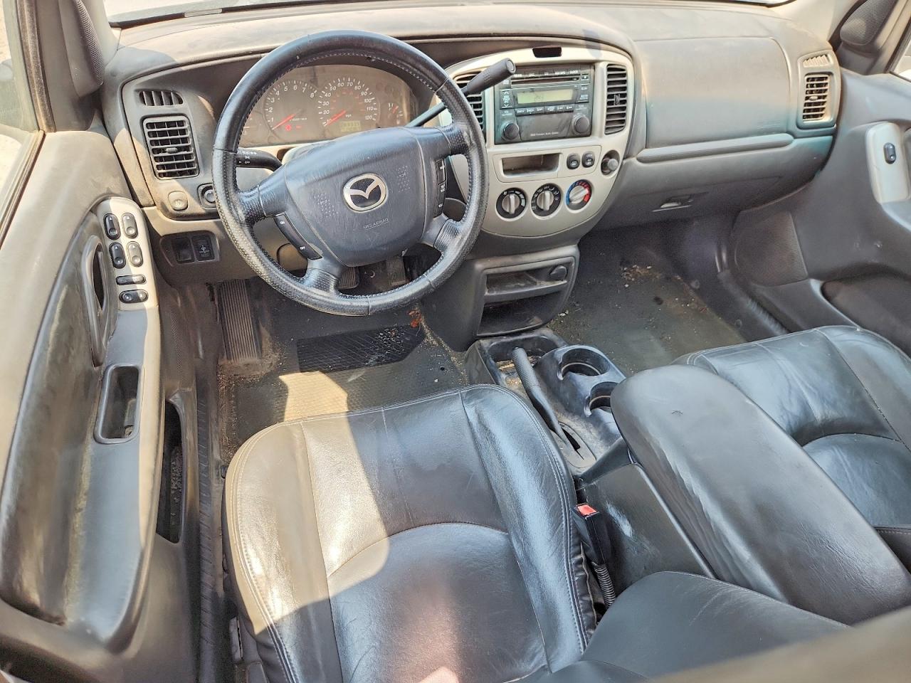 2003 Mazda Tribute Es Gray vin: 4F2CZ96123KM13490