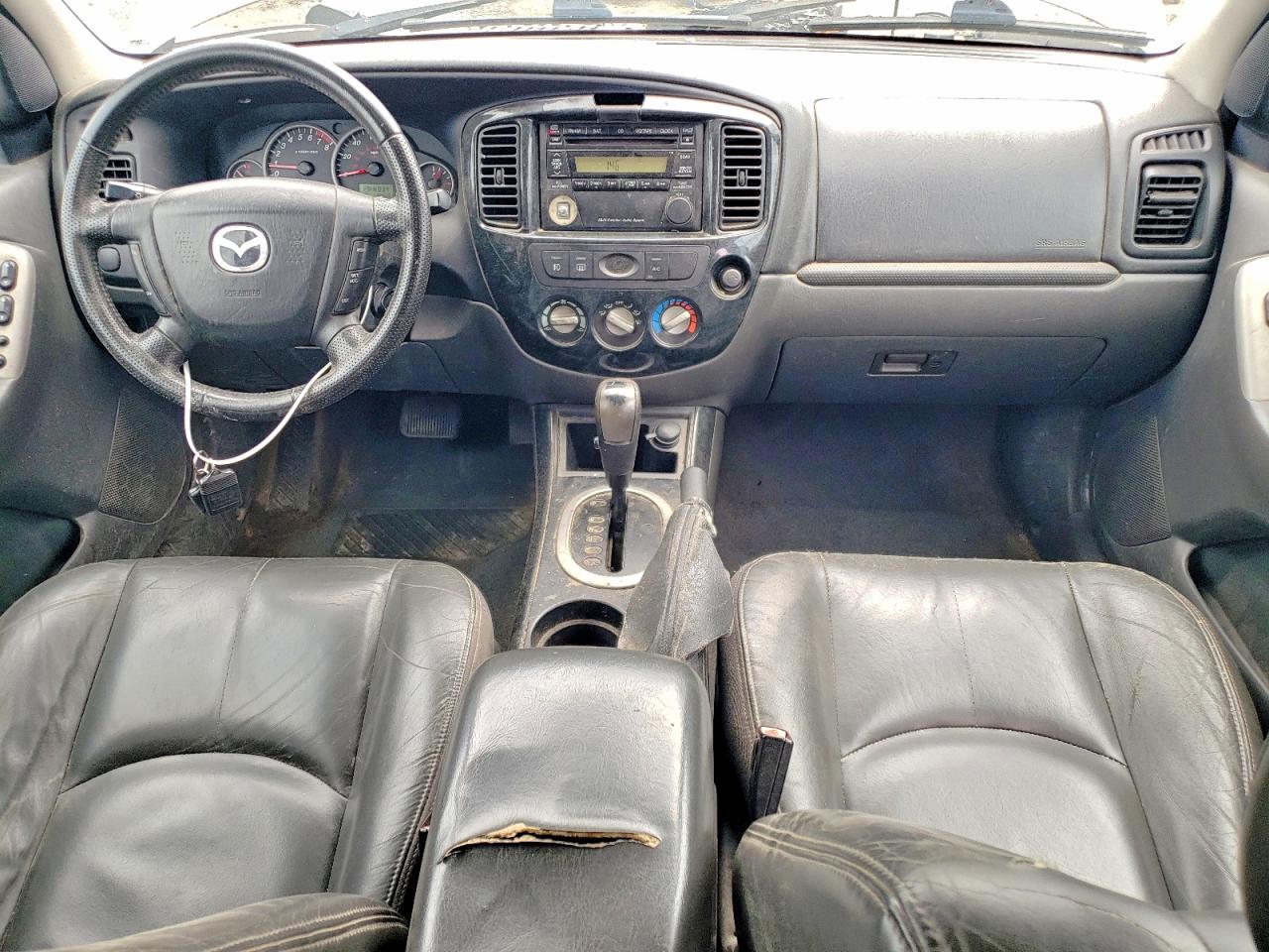 2005 Mazda Tribute S Угольный vin: 4F2CZ96125KM16750