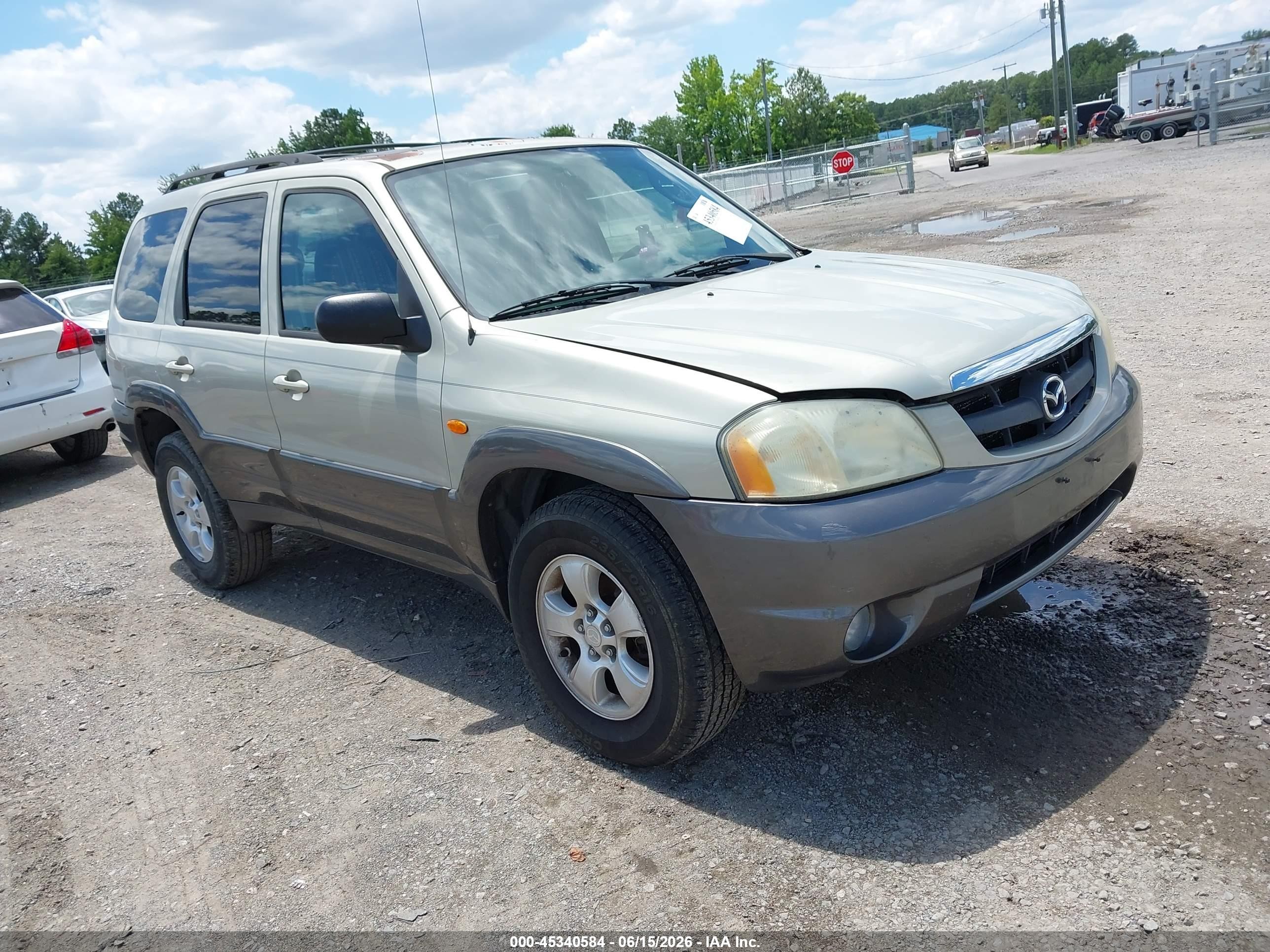 2004 Mazda Tribute Es V6 Золотой vin: 4F2CZ96144KM24699