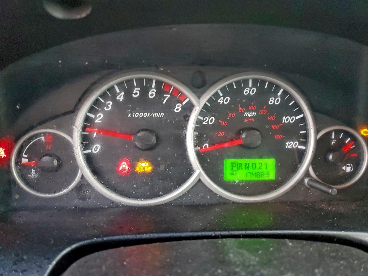 2005 Mazda Tribute S Red vin: 4F2CZ96145KM10481