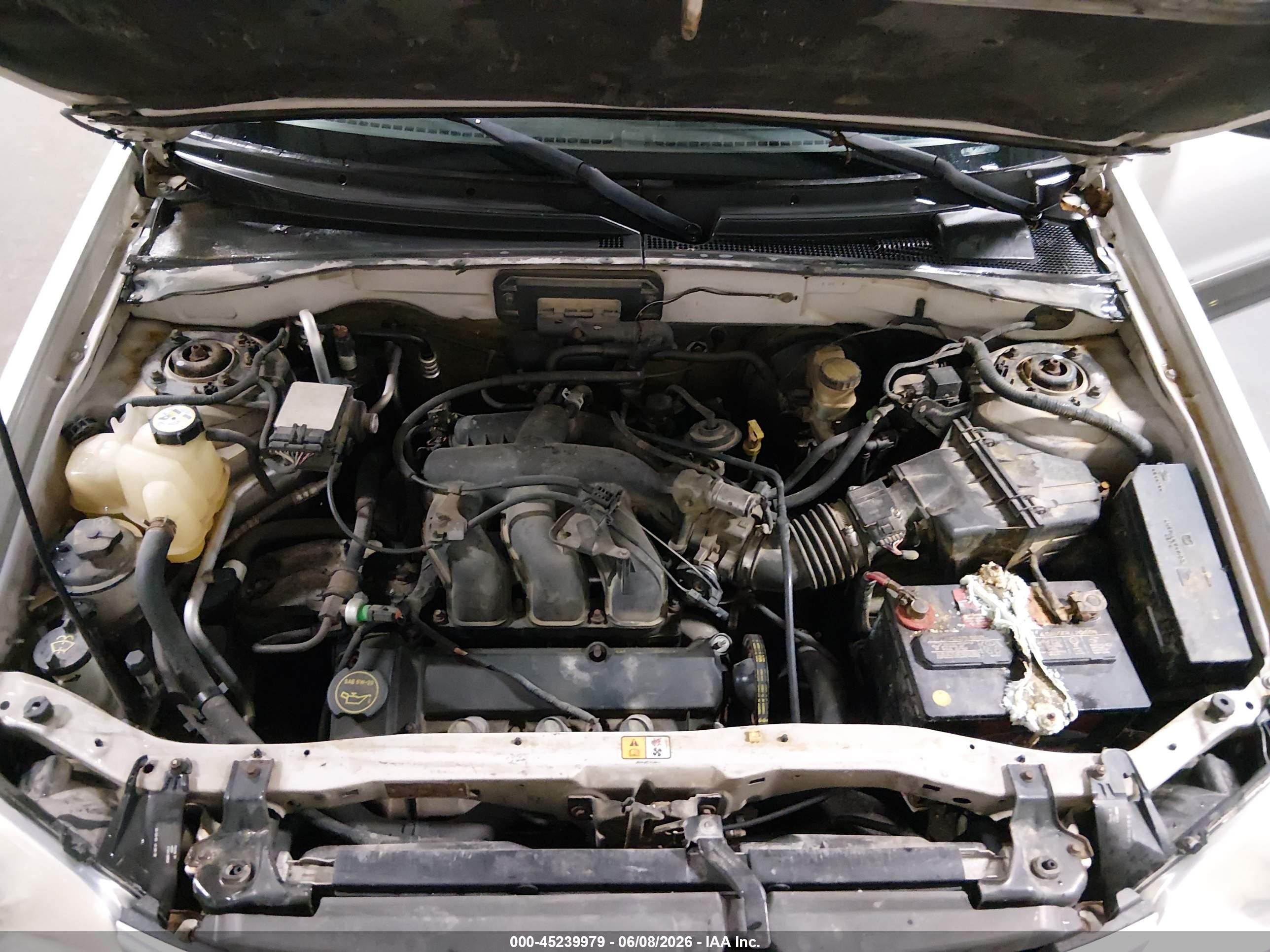 2004 Mazda Tribute Es V6 Silver vin: 4F2CZ96154KM12738