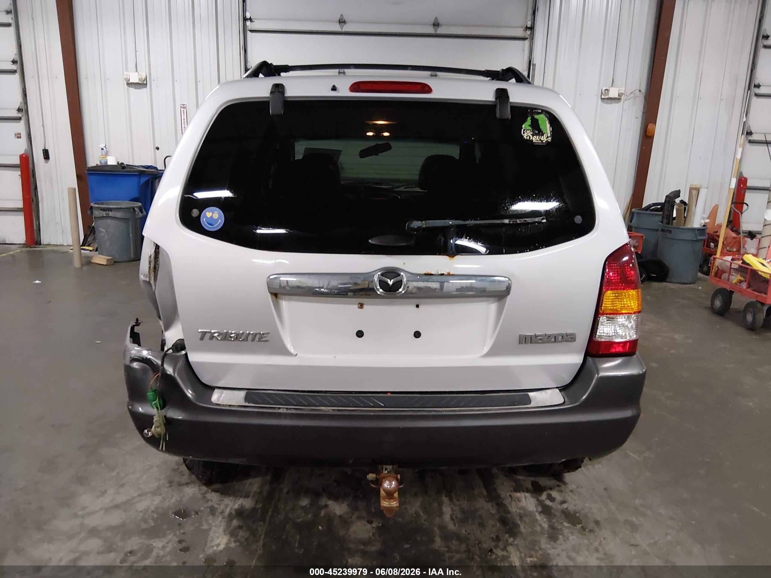 2004 Mazda Tribute Es V6 Silver vin: 4F2CZ96154KM12738
