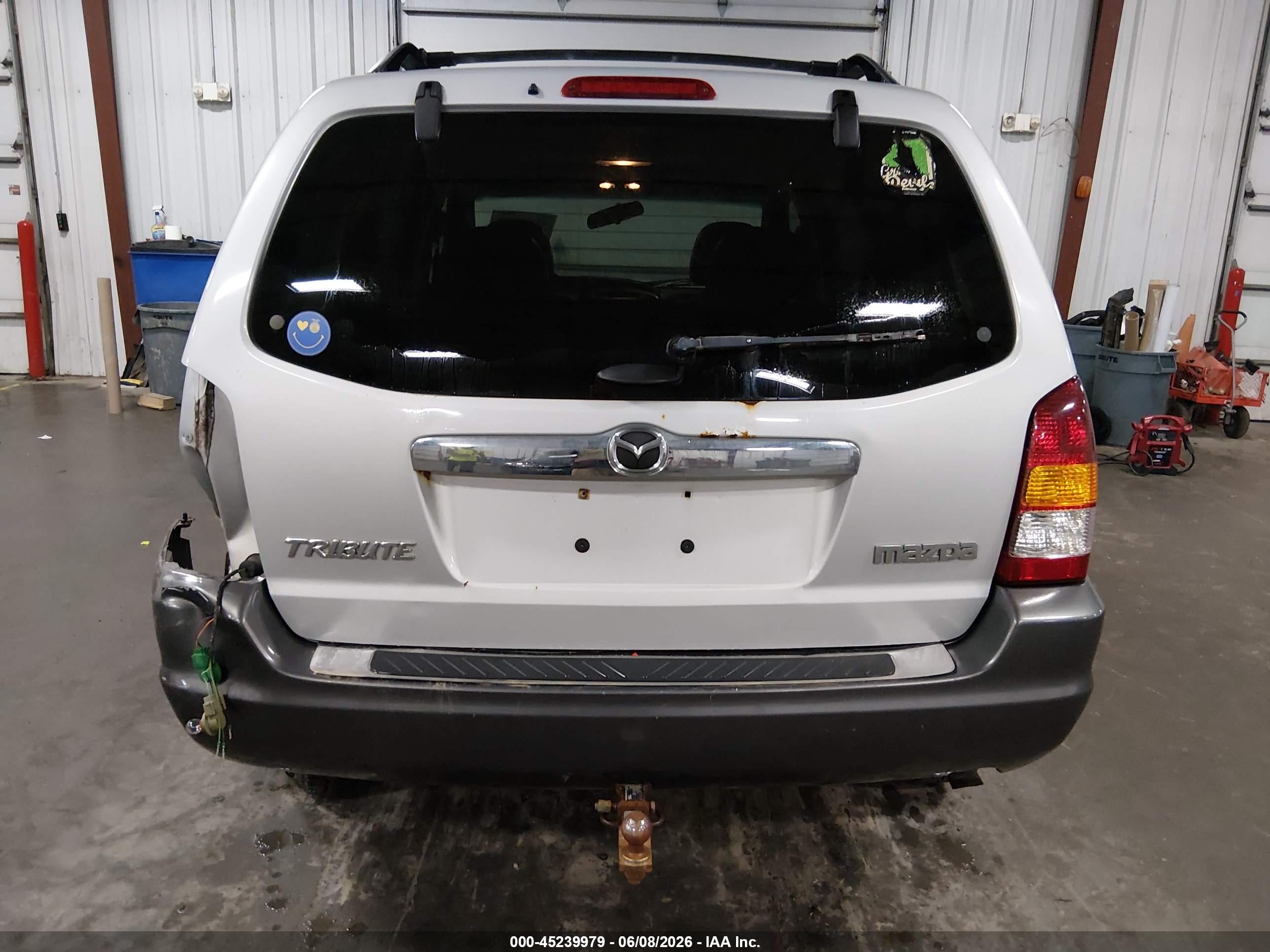 2004 Mazda Tribute Es V6 Silver vin: 4F2CZ96154KM12738