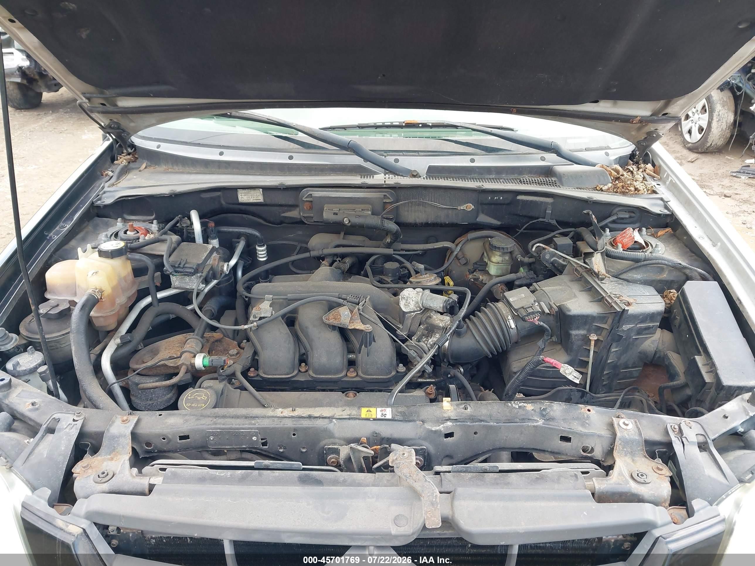 2003 Mazda Tribute Es V6 Black vin: 4F2CZ96163KM46220