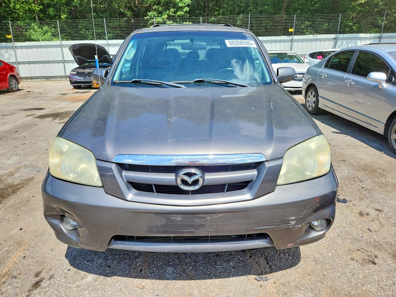 2005 Mazda Tribute S Угольный vin: 4F2CZ96175KM07106