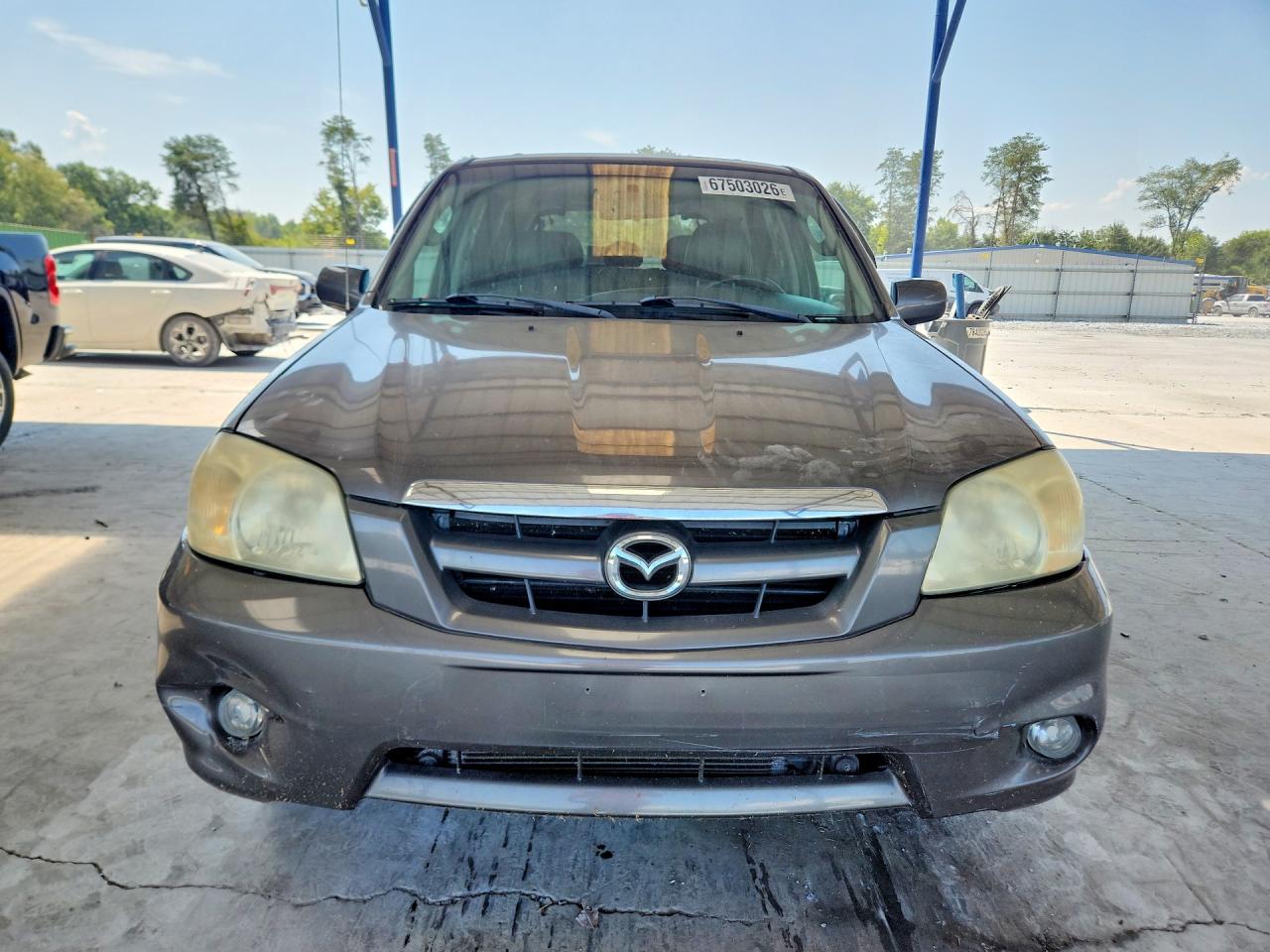 2005 Mazda Tribute S Gray vin: 4F2CZ96175KM07106