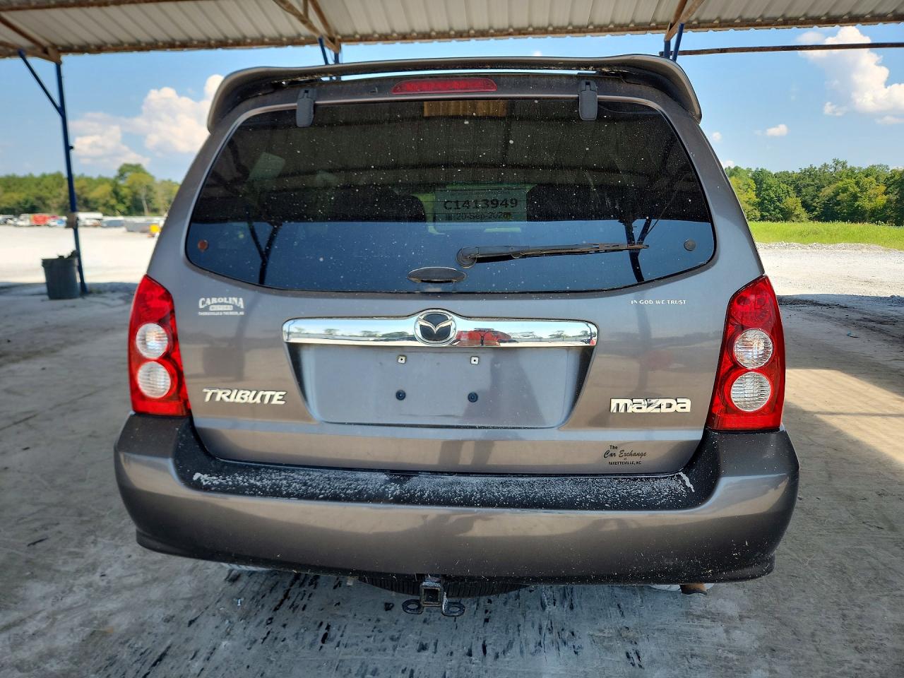 2005 Mazda Tribute S Gray vin: 4F2CZ96175KM07106