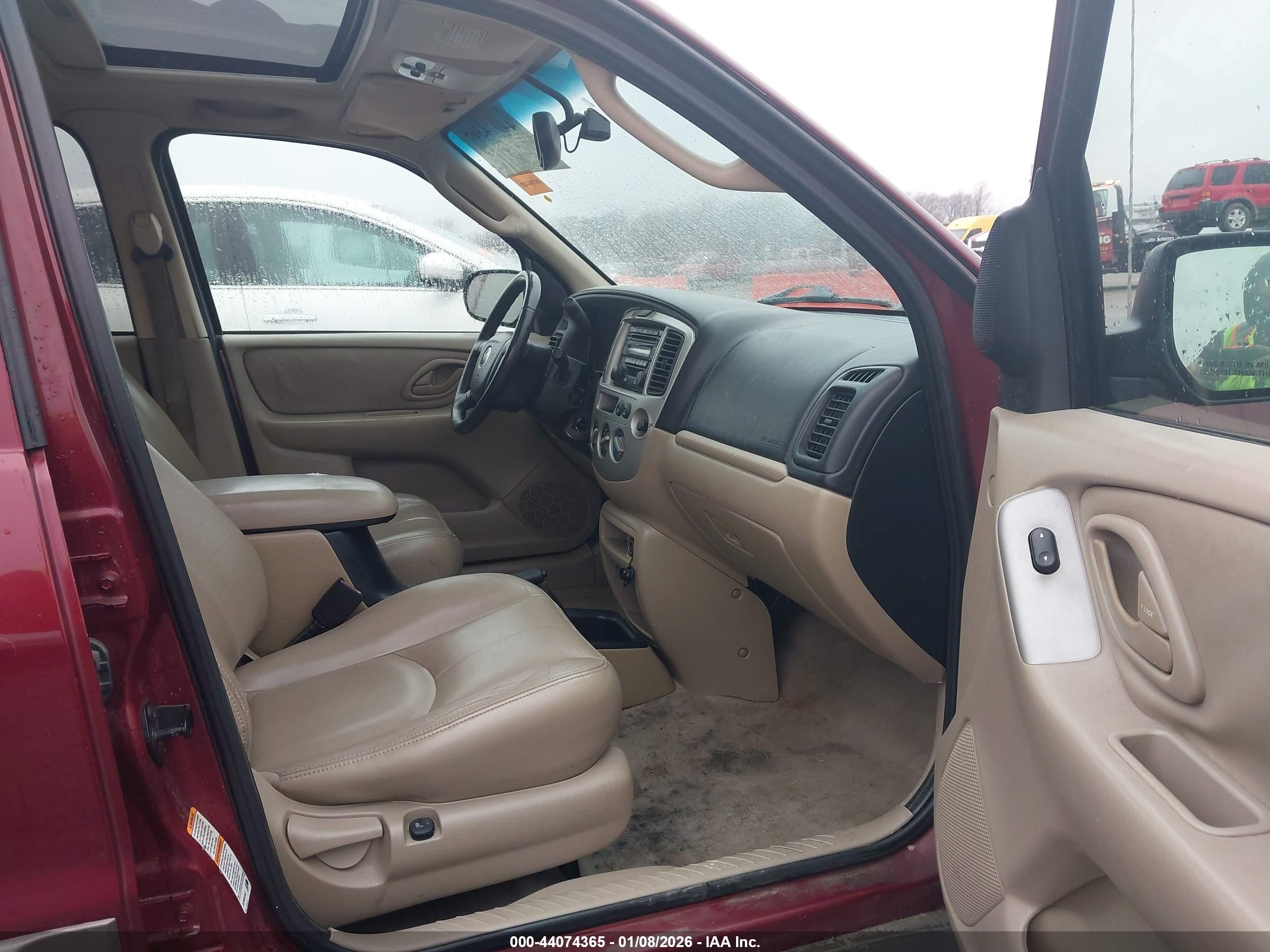 2003 Mazda Tribute Es V6 Maroon vin: 4F2CZ96193KM41898