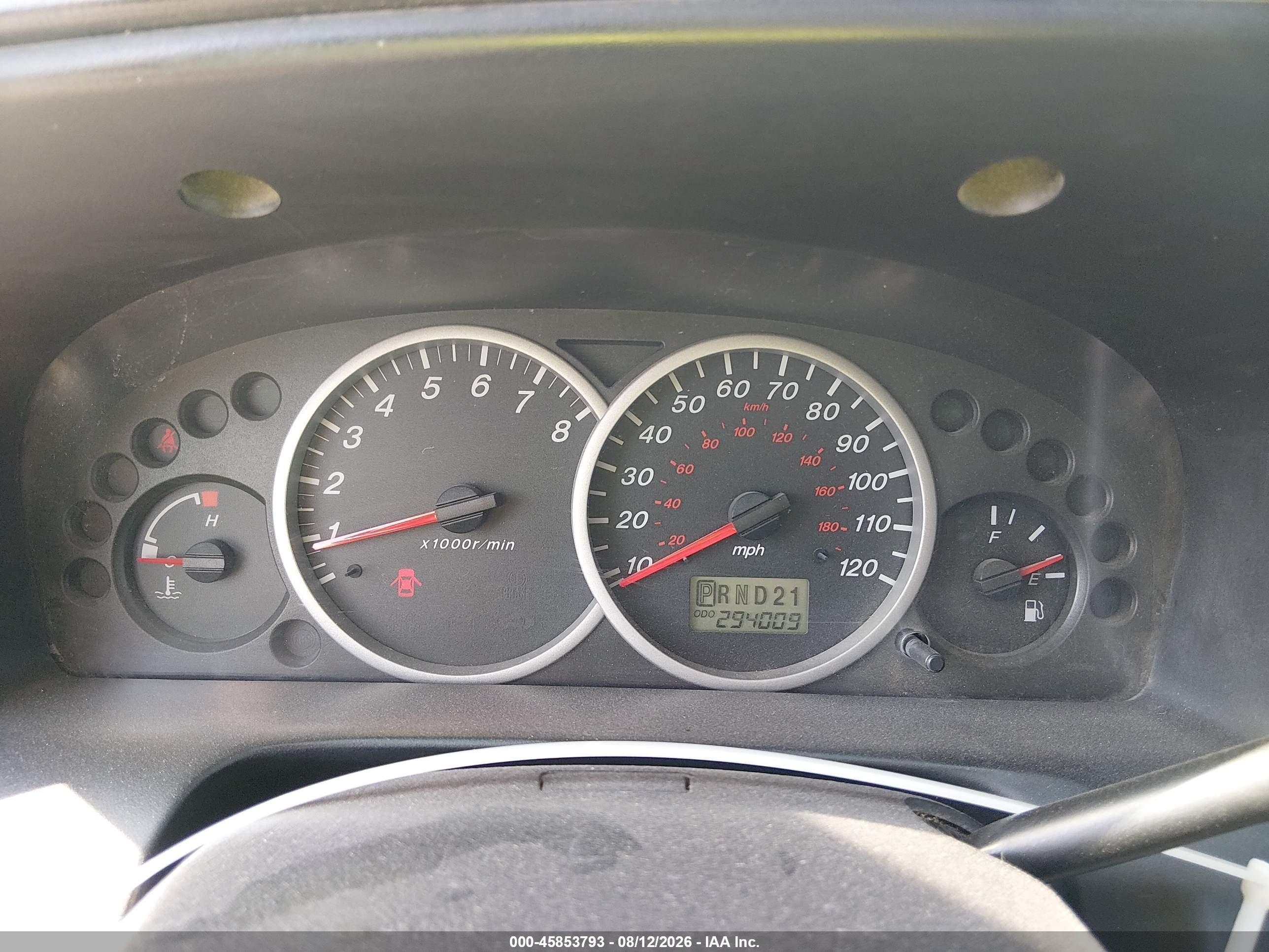 2003 Mazda Tribute Es V6 Red vin: 4F2CZ96193KM45854