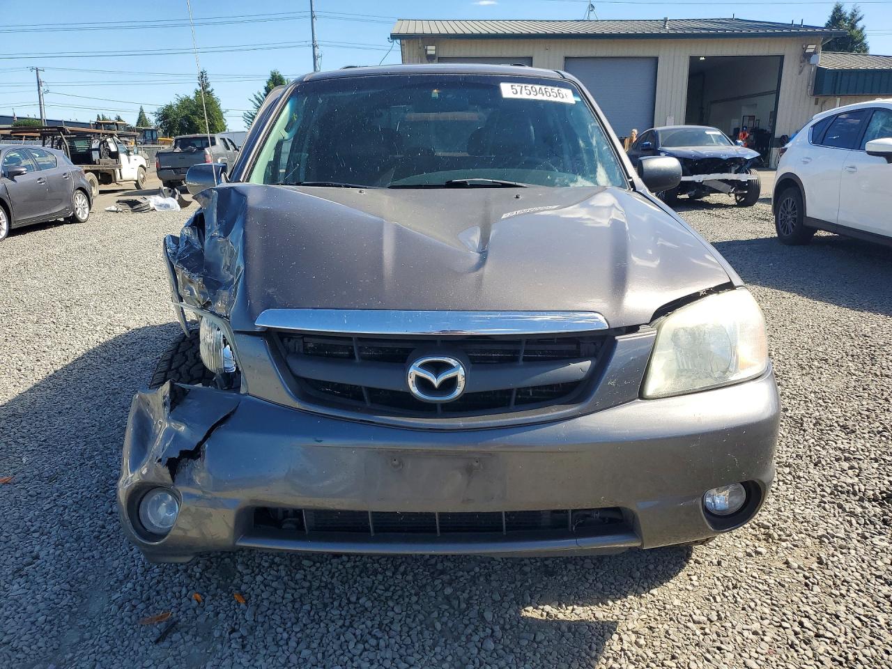 2004 Mazda Tribute Es Серый vin: 4F2CZ961X4KM08197