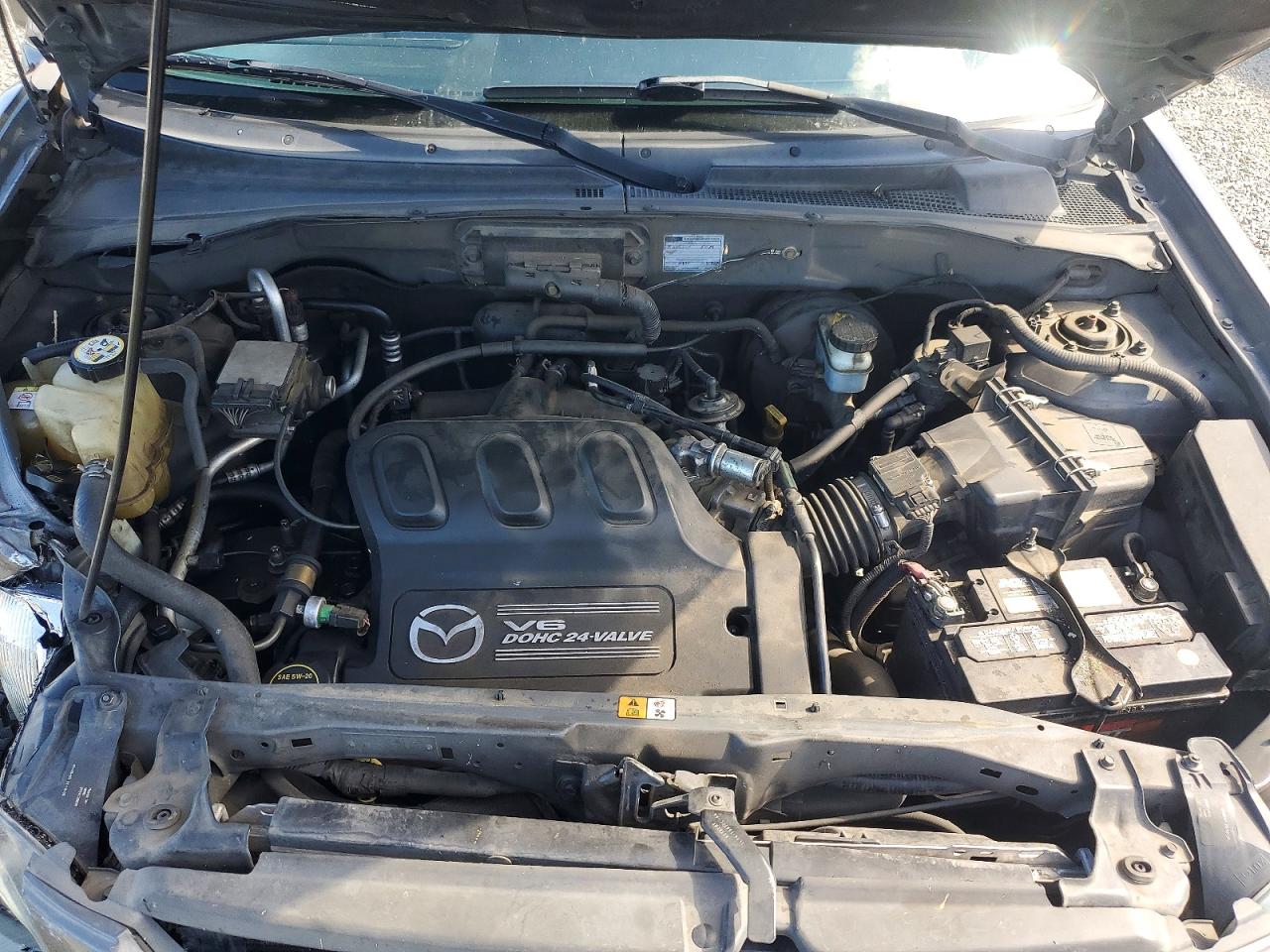 2004 Mazda Tribute Es Серый vin: 4F2CZ961X4KM08197