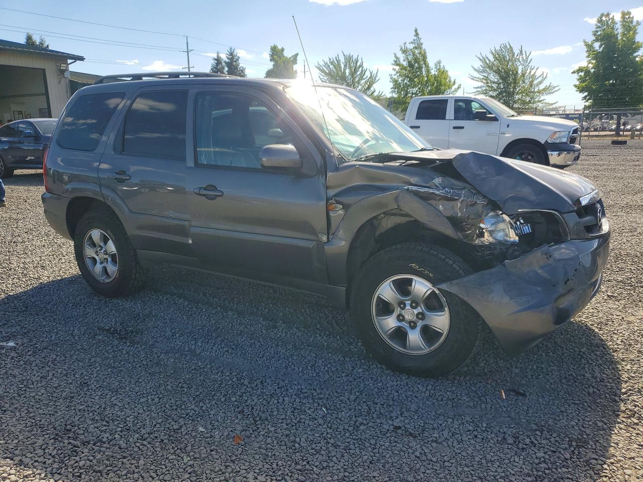 2004 Mazda Tribute Es Серый vin: 4F2CZ961X4KM08197