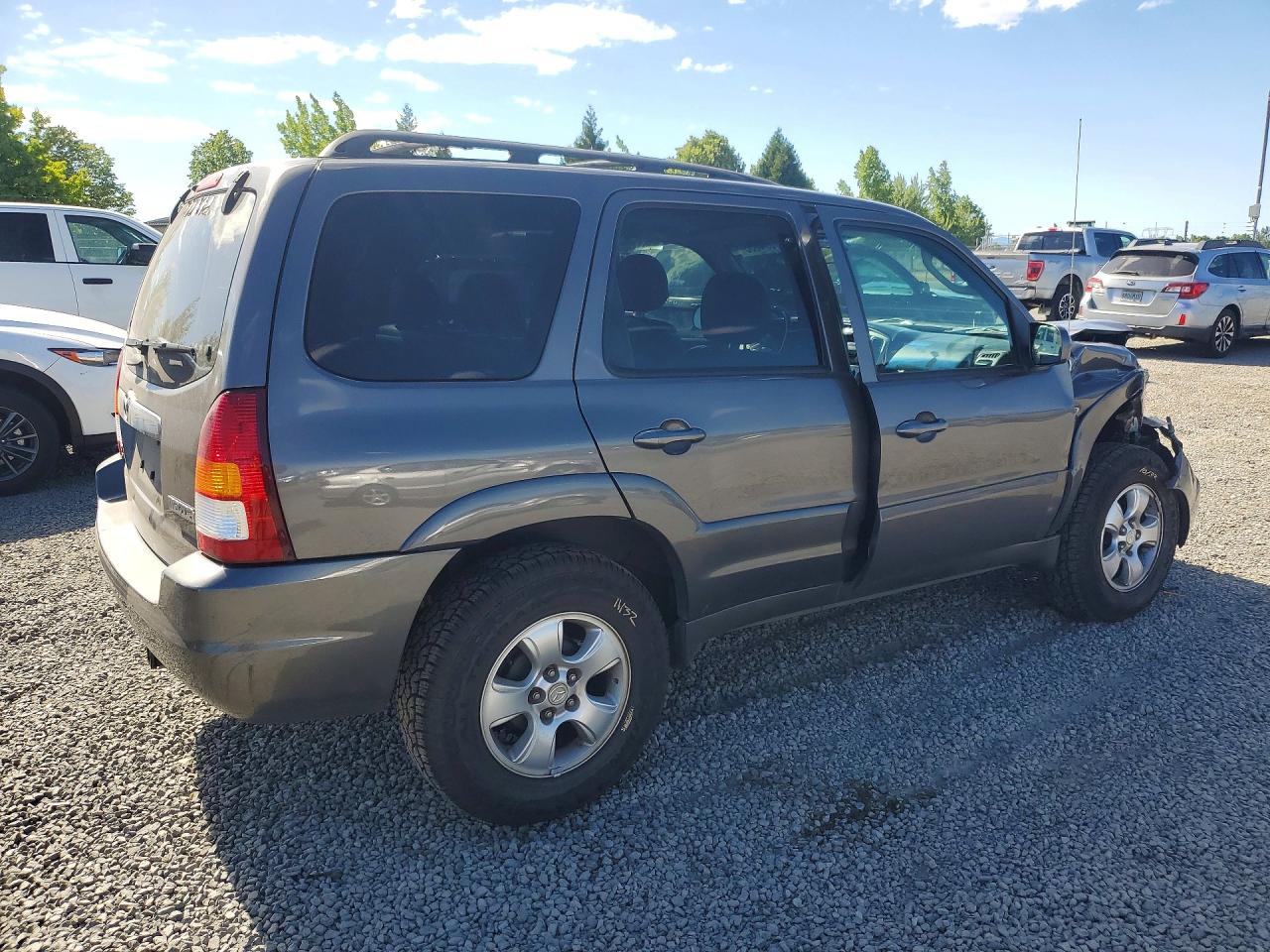 2004 Mazda Tribute Es Серый vin: 4F2CZ961X4KM08197