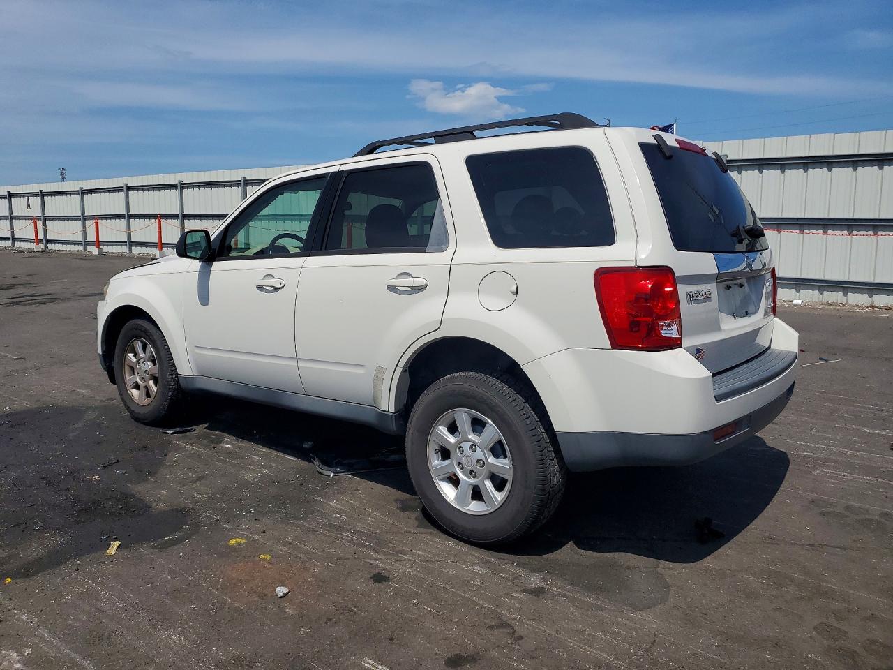 2009 Mazda Tribute S White vin: 4F2CZ96G89KM03270