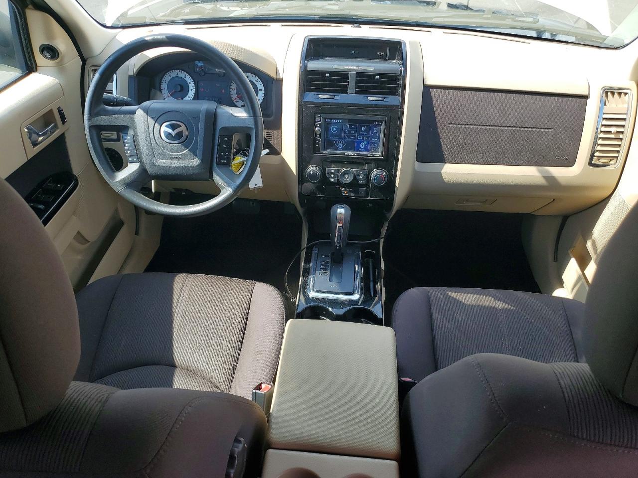 2009 Mazda Tribute S White vin: 4F2CZ96G89KM03270