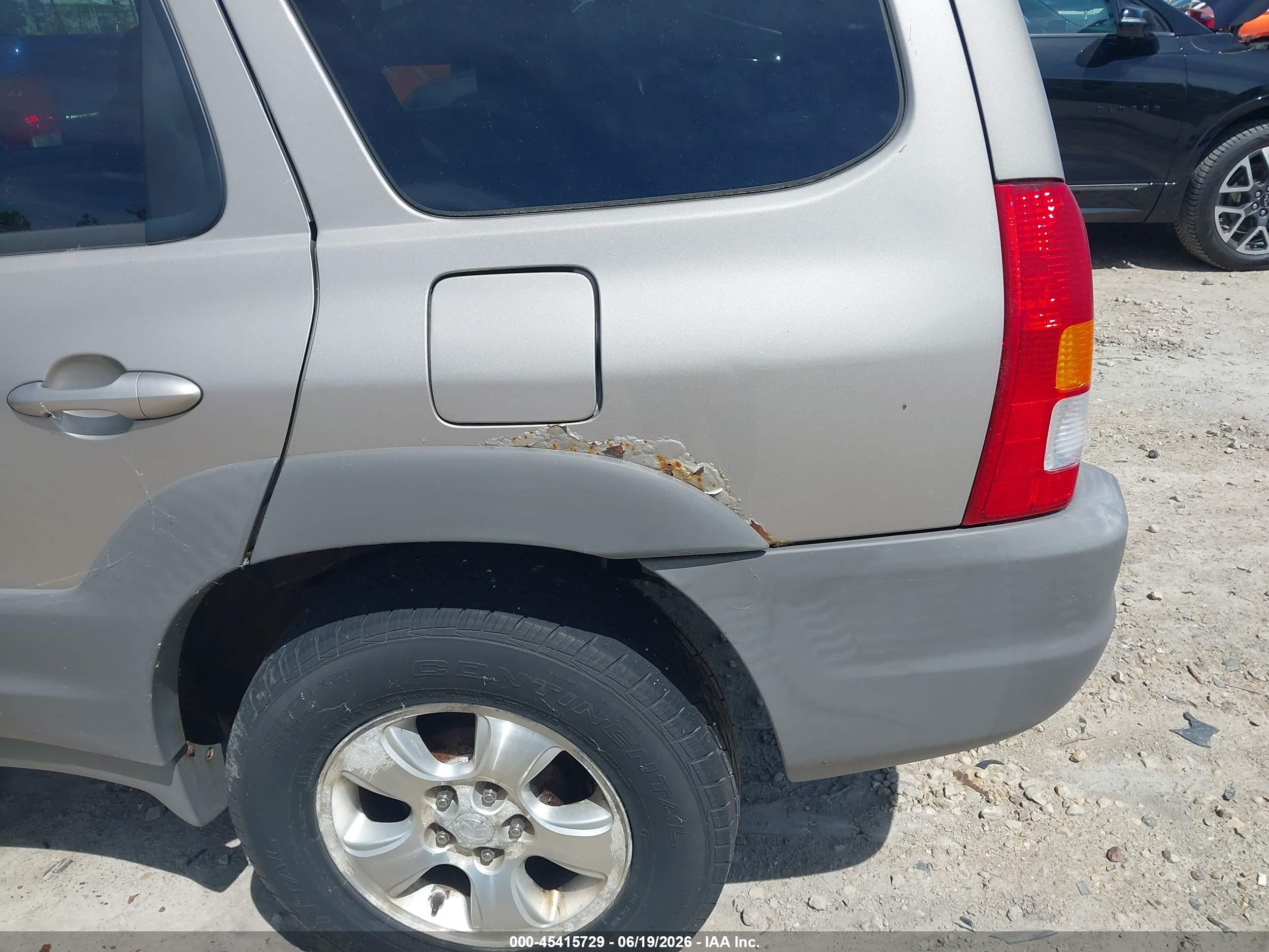 2001 Mazda Tribute Dx V6 Beige vin: 4F2YU07121KM14604