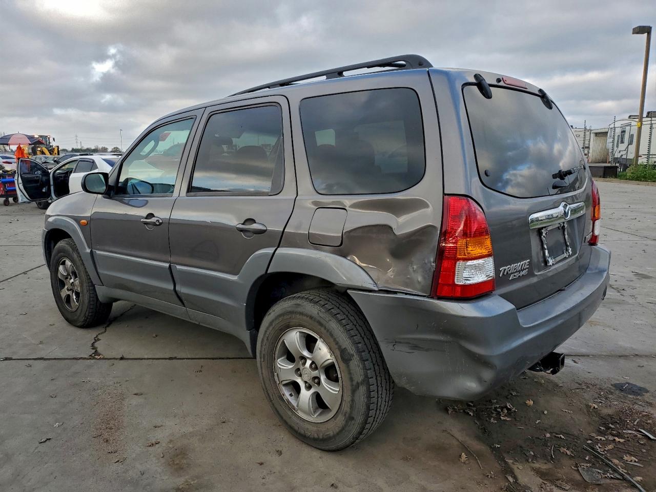 2002 Mazda Tribute Lx Blue vin: 4F2YU08122KM57145
