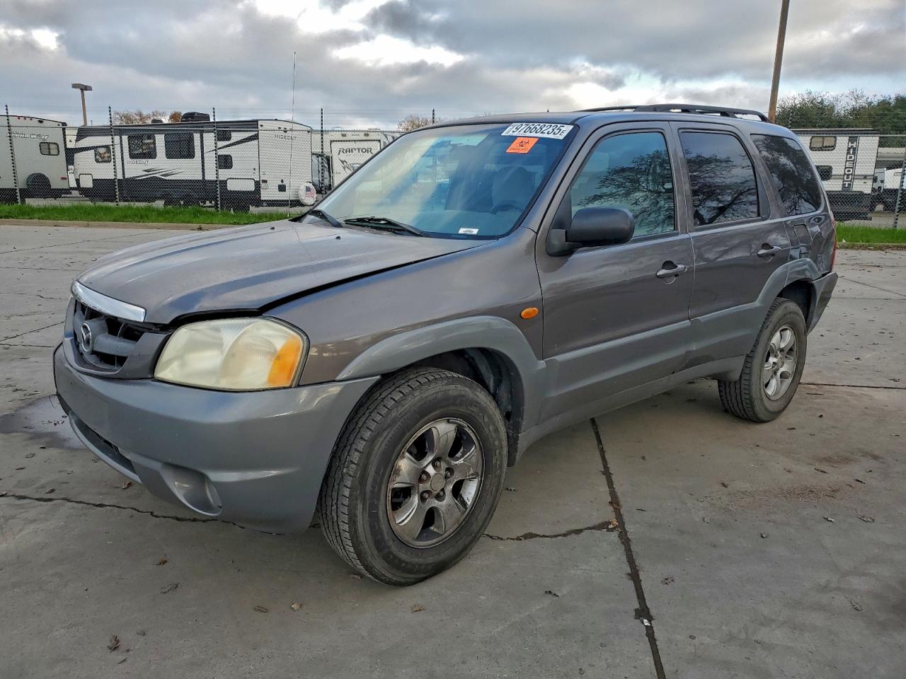 2002 Mazda Tribute Lx Blue vin: 4F2YU08122KM57145