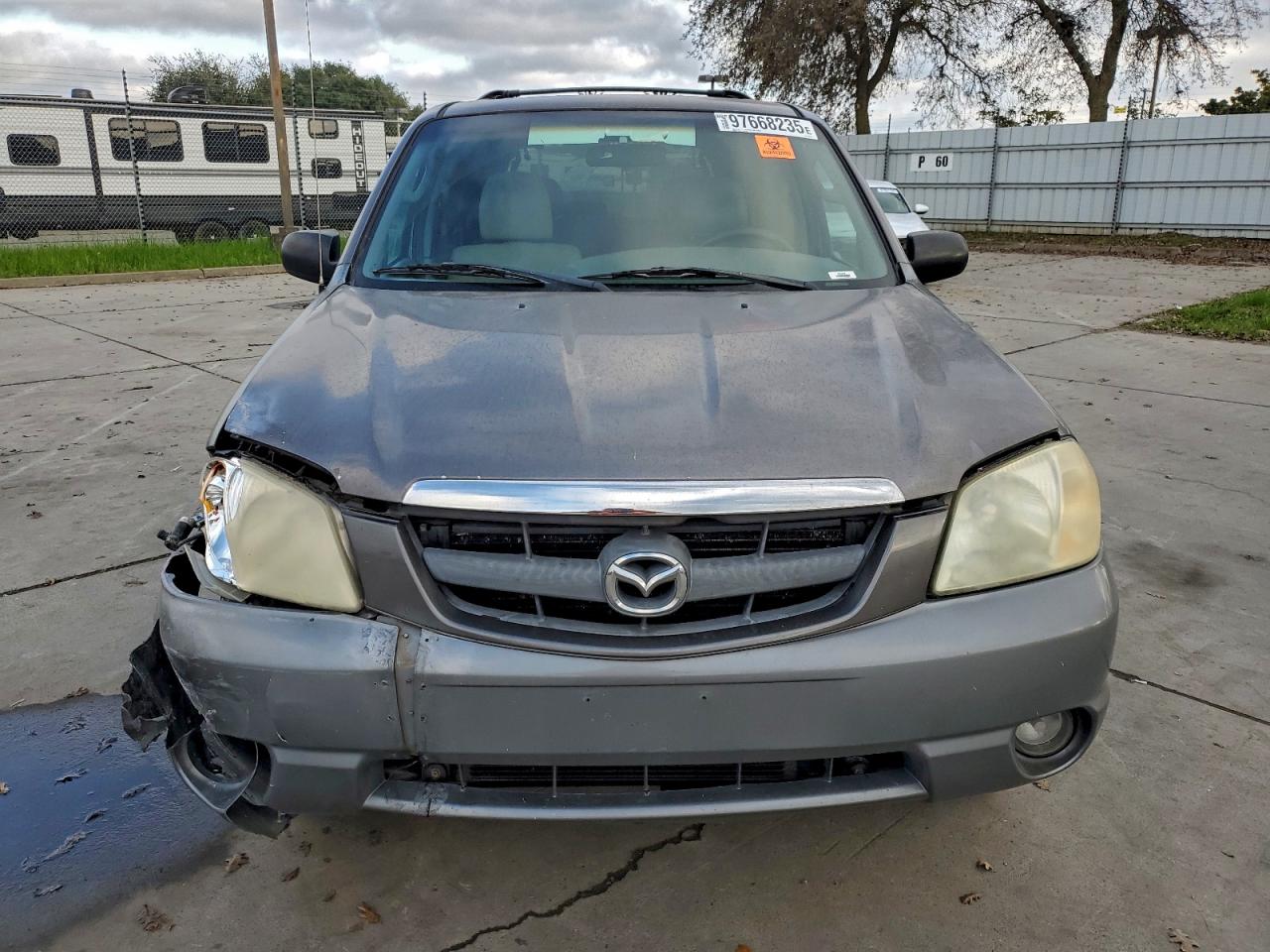 2002 Mazda Tribute Lx Blue vin: 4F2YU08122KM57145