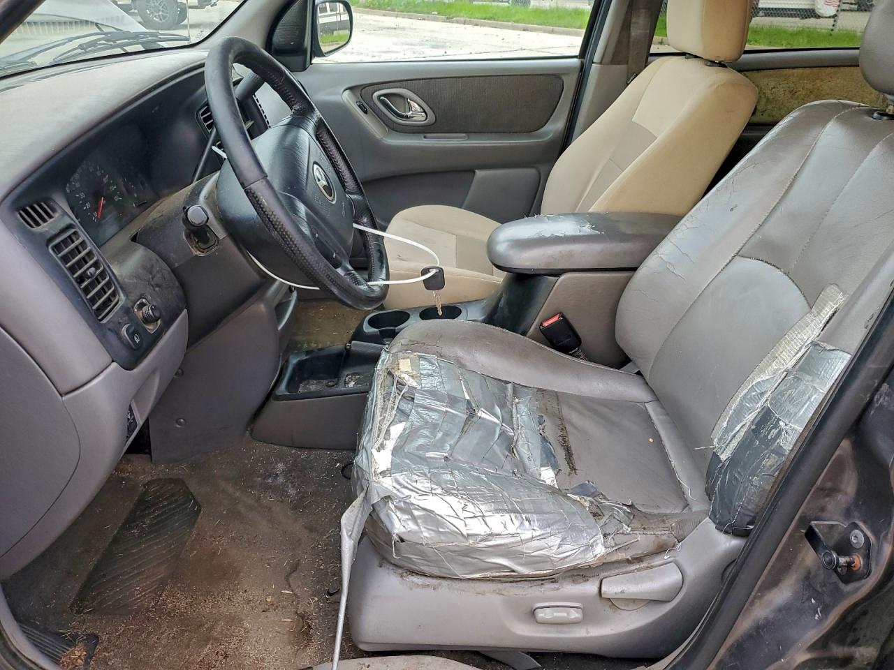 2002 Mazda Tribute Lx Blue vin: 4F2YU08122KM57145