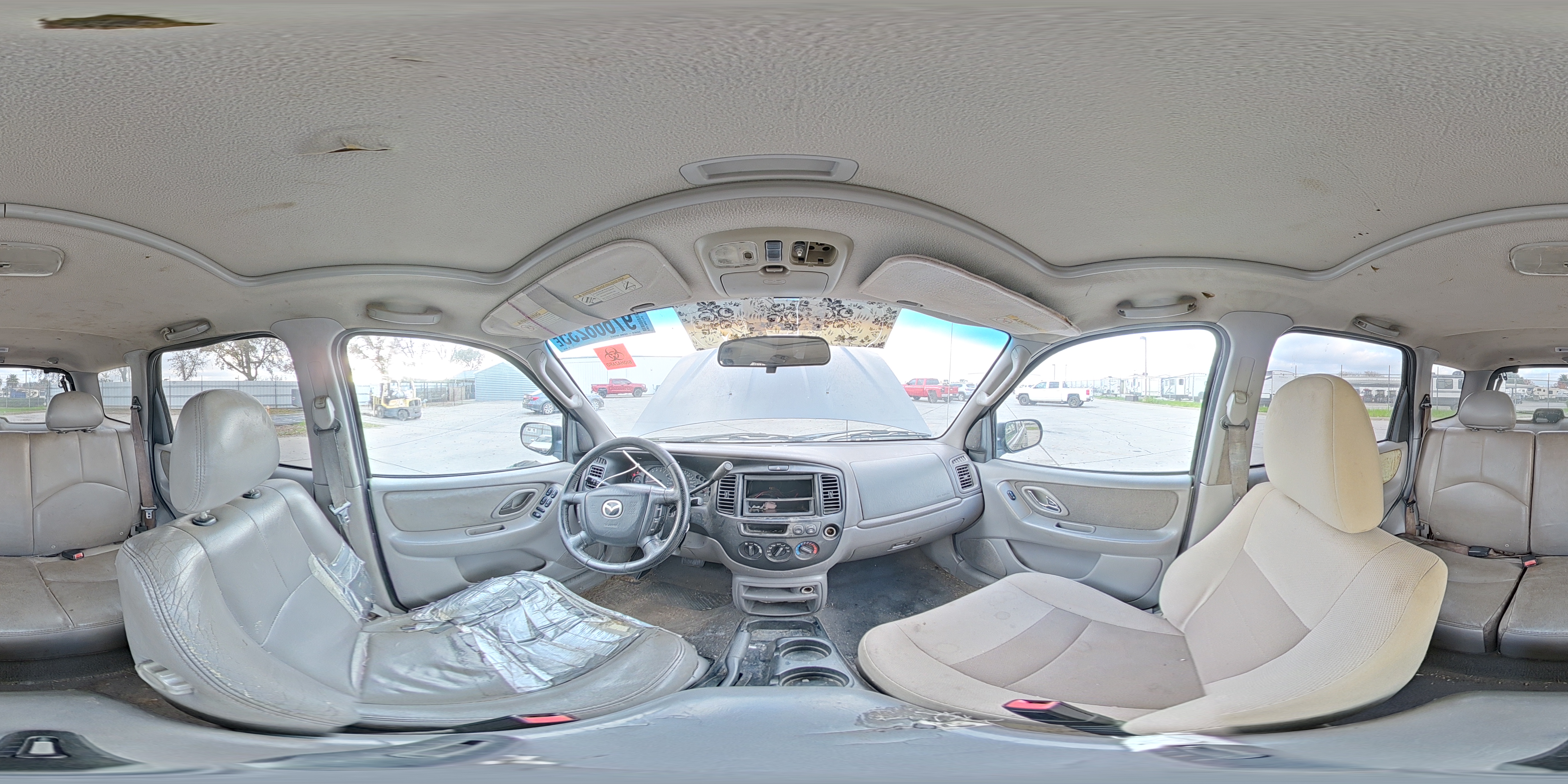 2002 Mazda Tribute Lx Blue vin: 4F2YU08122KM57145