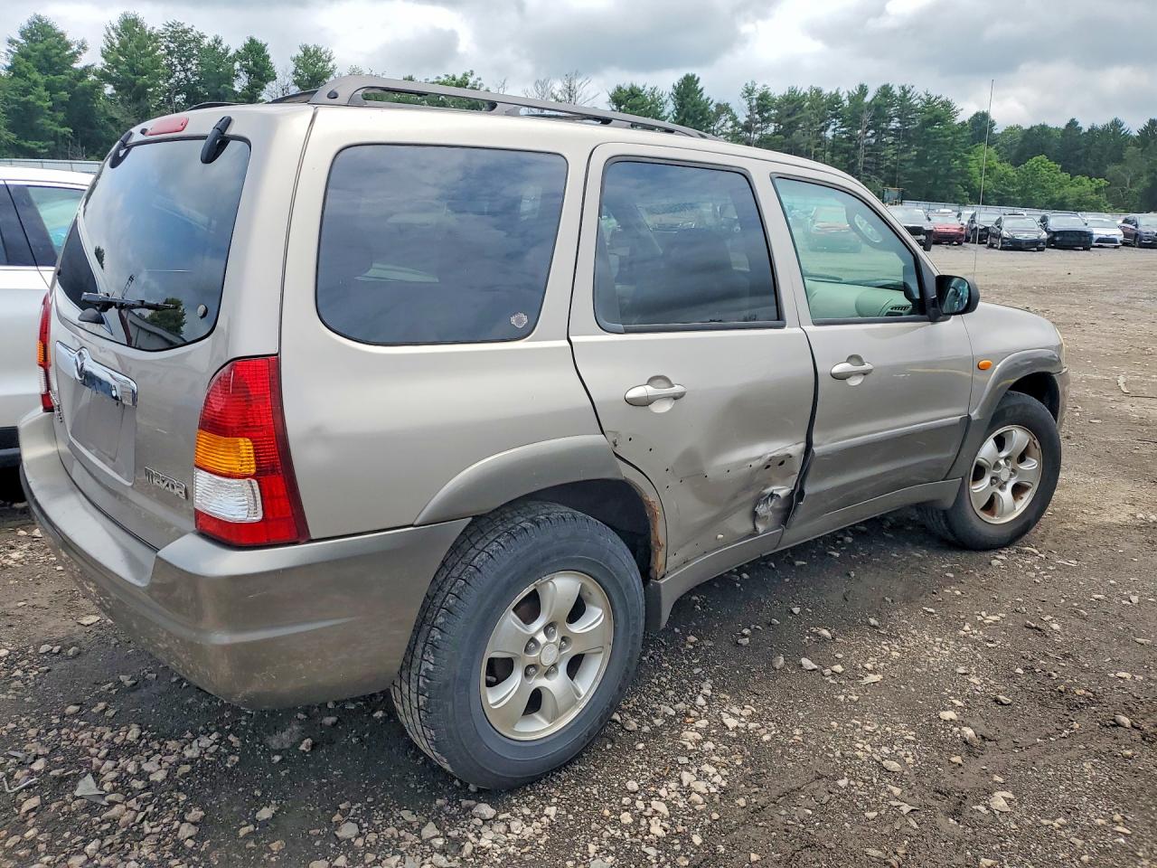2001 Mazda Tribute Lx Бежевый vin: 4F2YU08131KM57332
