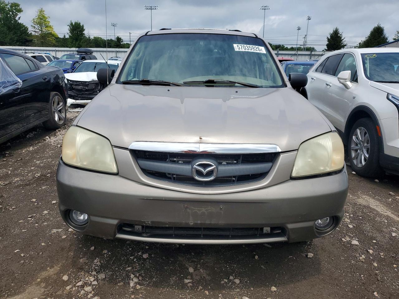 2001 Mazda Tribute Lx Бежевый vin: 4F2YU08131KM57332