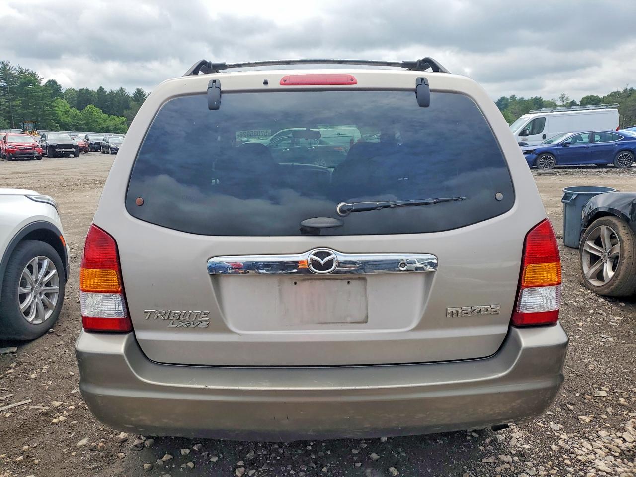 2001 Mazda Tribute Lx Бежевый vin: 4F2YU08131KM57332