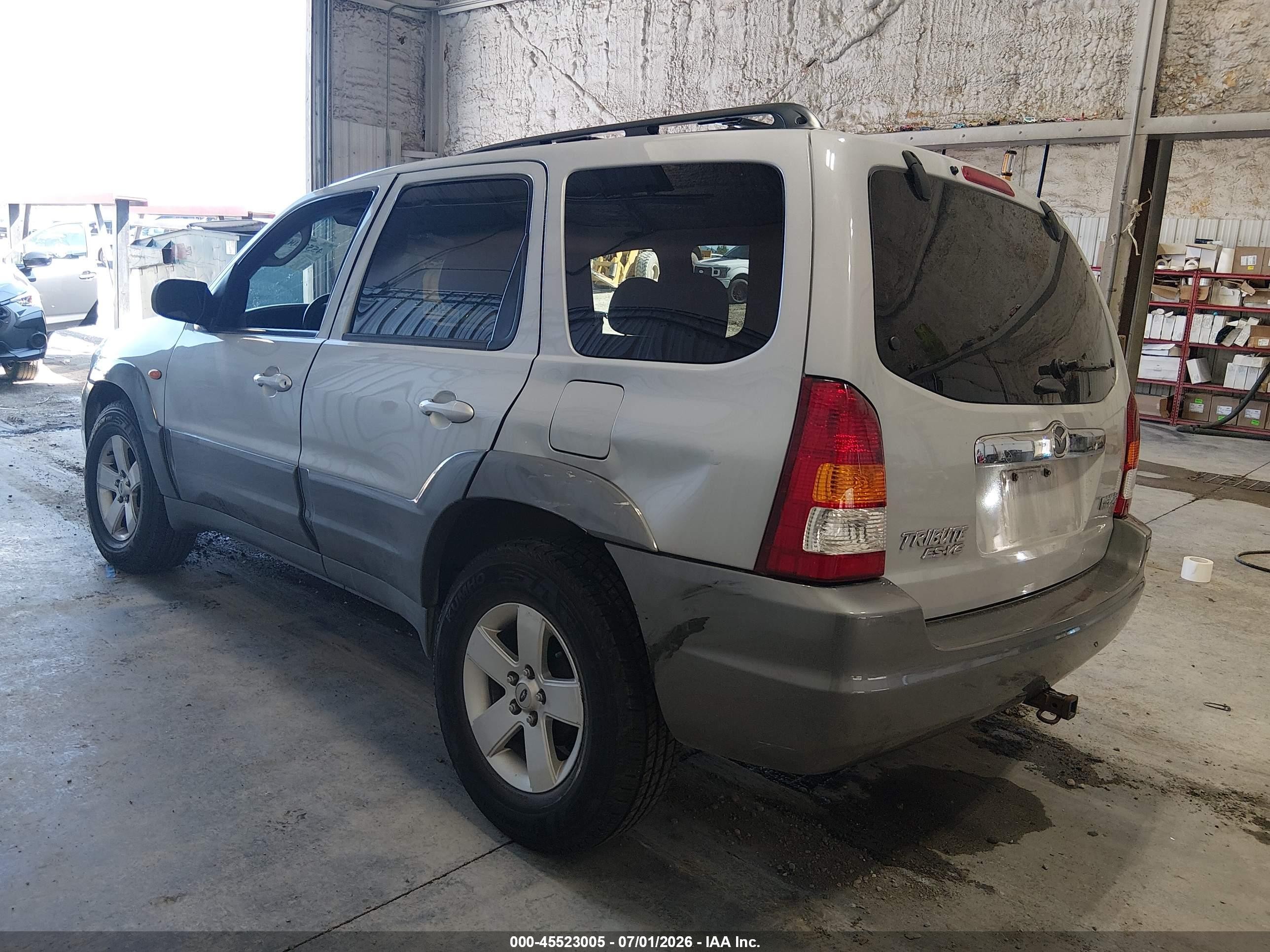 2002 Mazda Tribute Es V6/lx V6 Серебряный vin: 4F2YU08132KM23621