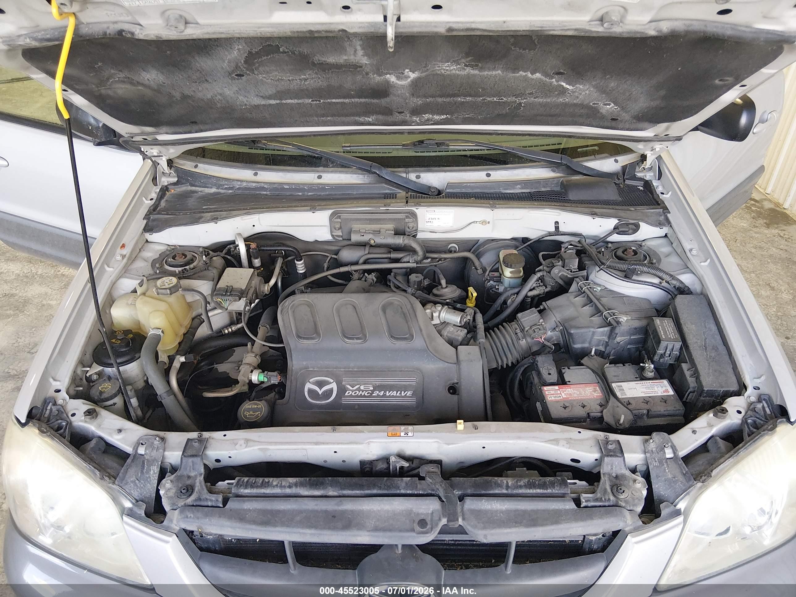 2002 Mazda Tribute Es V6/lx V6 Серебряный vin: 4F2YU08132KM23621