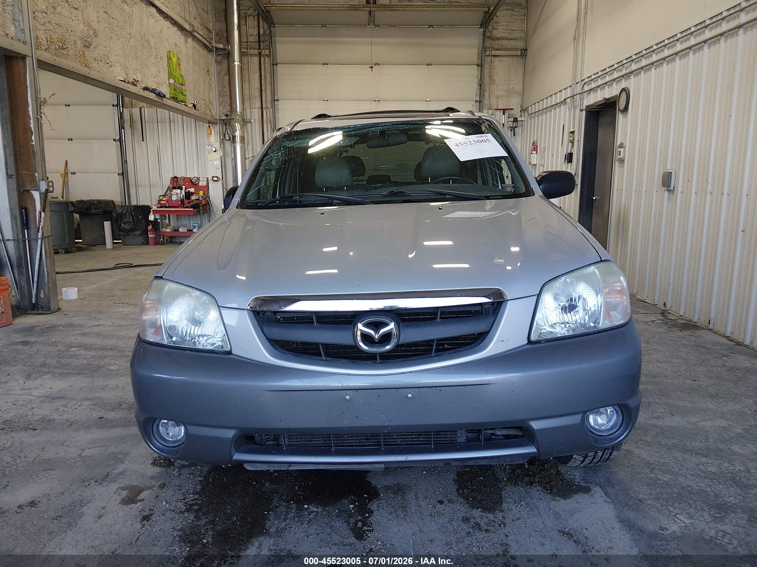 2002 Mazda Tribute Es V6/lx V6 Серебряный vin: 4F2YU08132KM23621