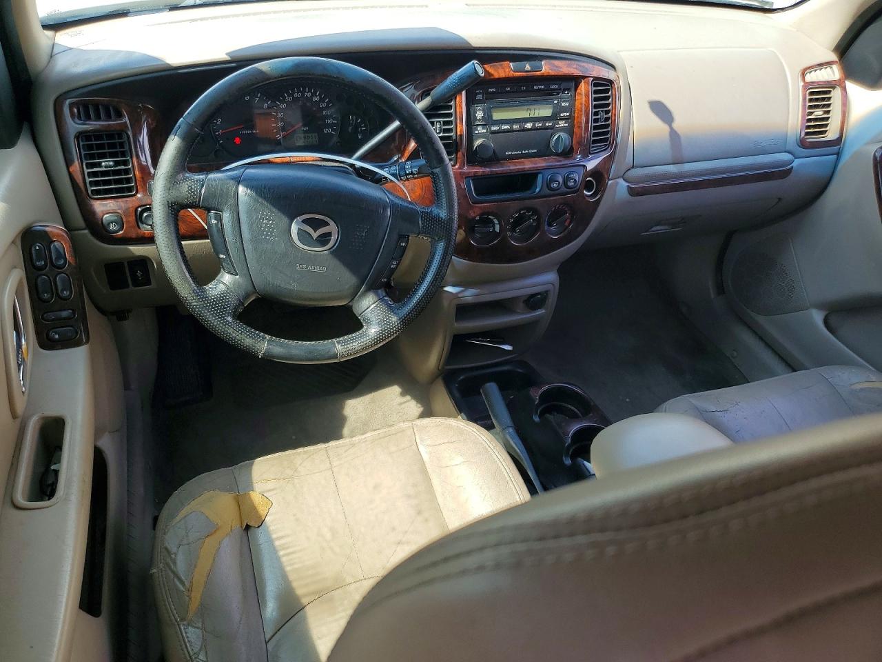 2002 Mazda Tribute Lx Silver vin: 4F2YU08142KM22591