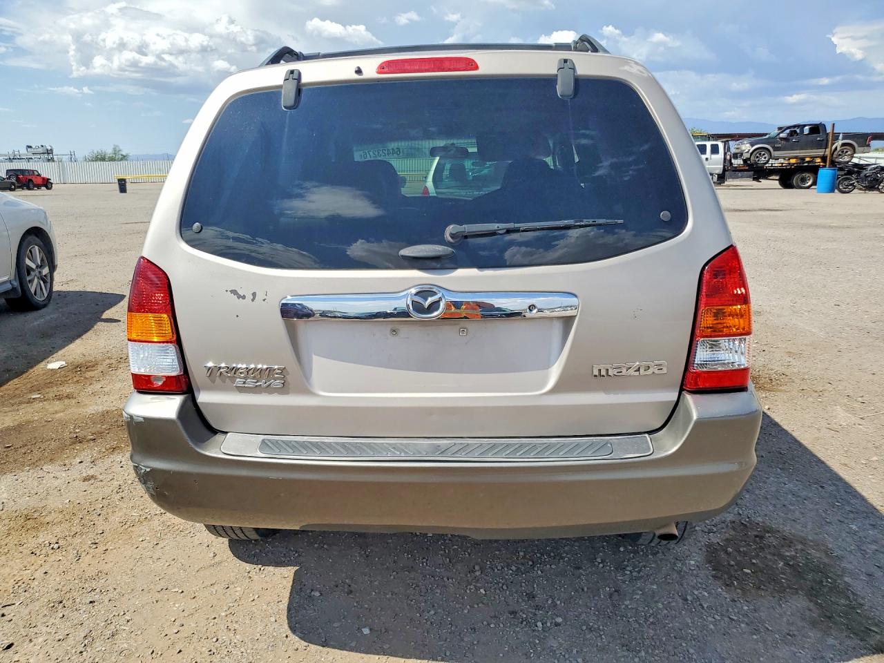 2002 Mazda Tribute Lx Silver vin: 4F2YU08142KM22591
