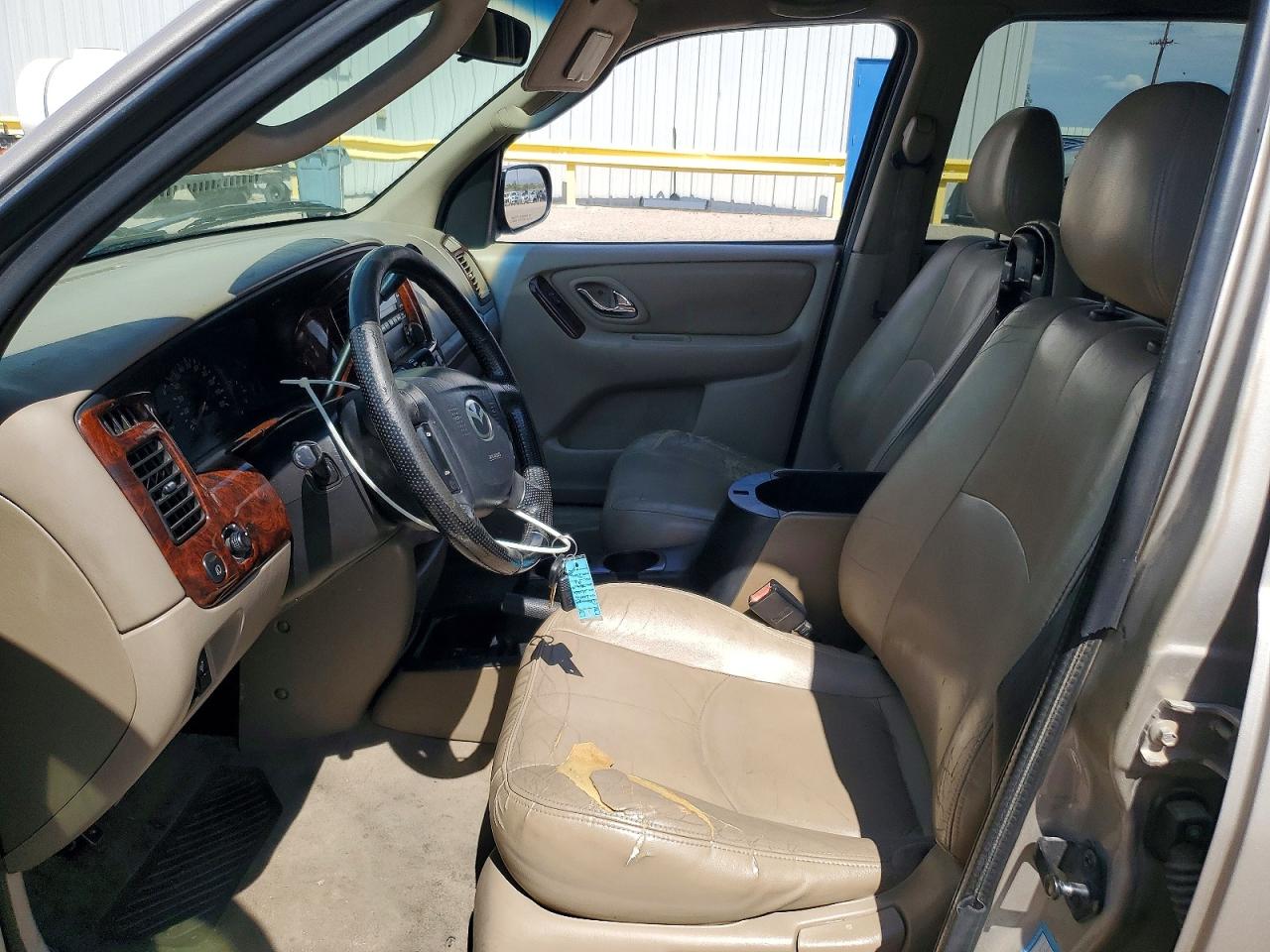2002 Mazda Tribute Lx Silver vin: 4F2YU08142KM22591