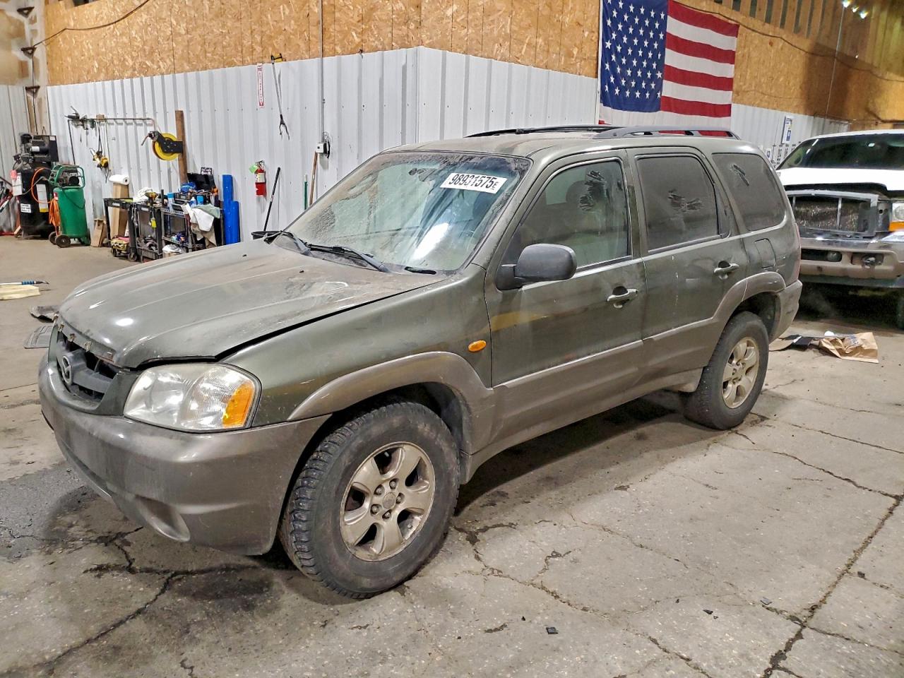 2002 Mazda Tribute Lx Gray vin: 4F2YU08142KM55879