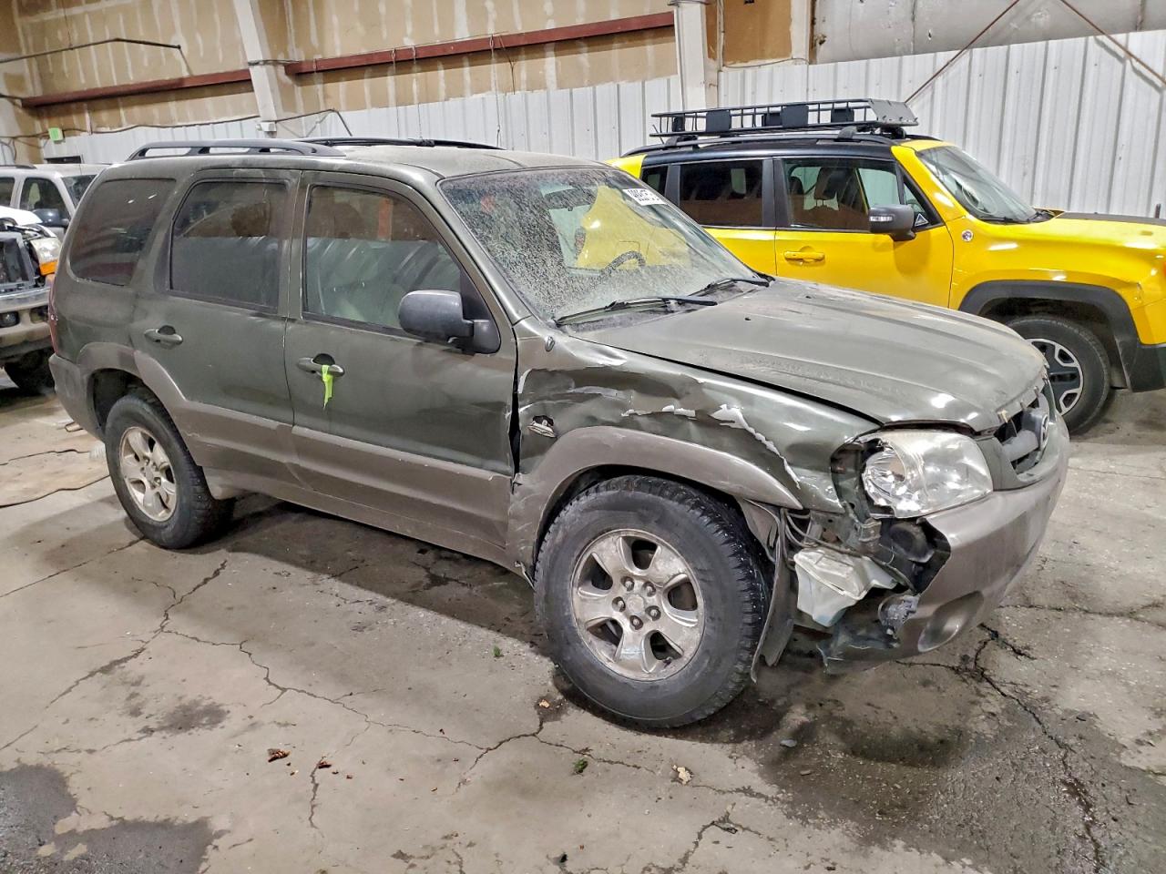2002 Mazda Tribute Lx Gray vin: 4F2YU08142KM55879