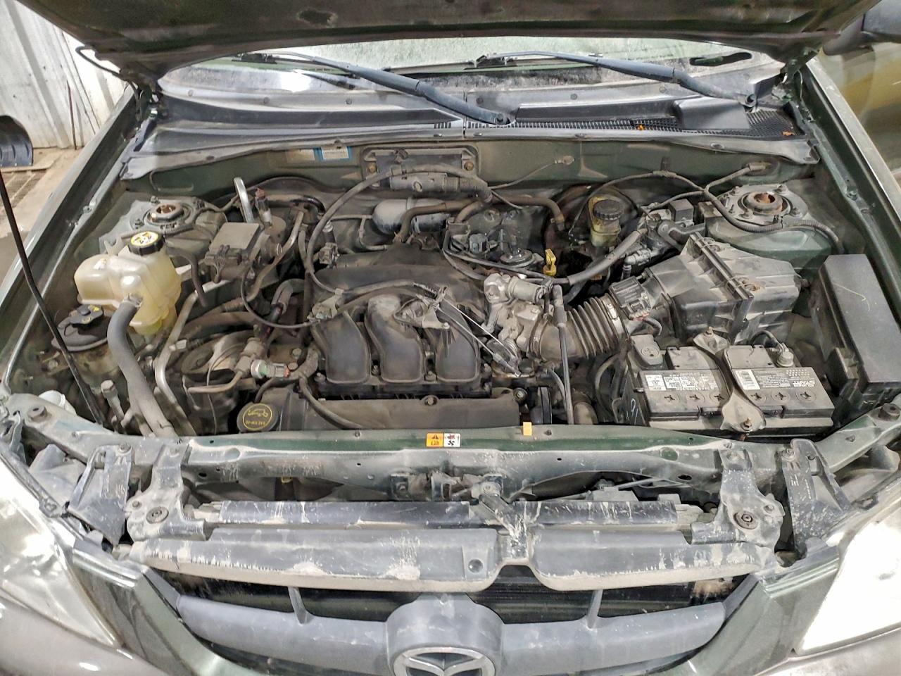 2002 Mazda Tribute Lx Gray vin: 4F2YU08142KM55879