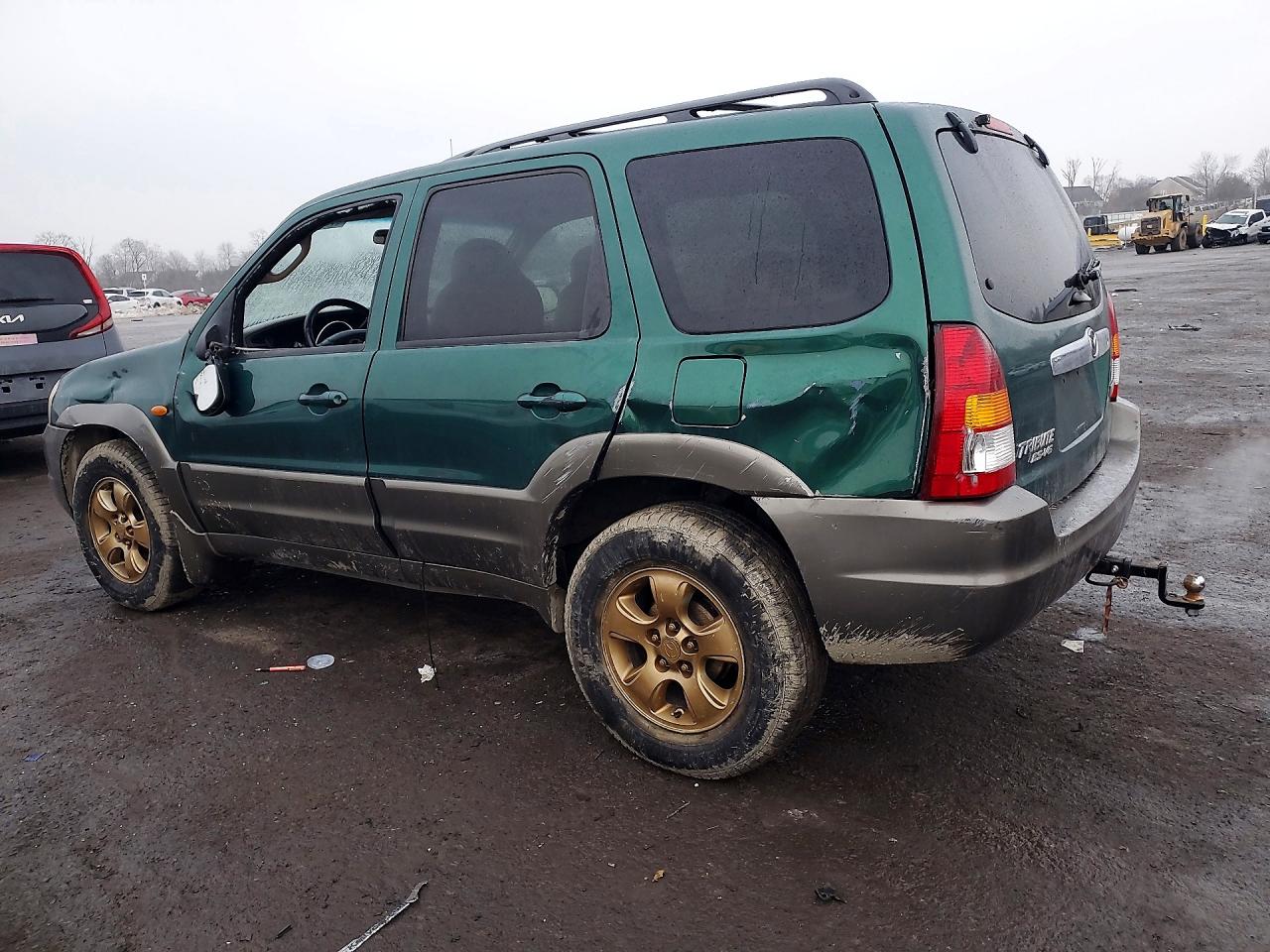 2001 Mazda Tribute Lx Green vin: 4F2YU08151KM26406