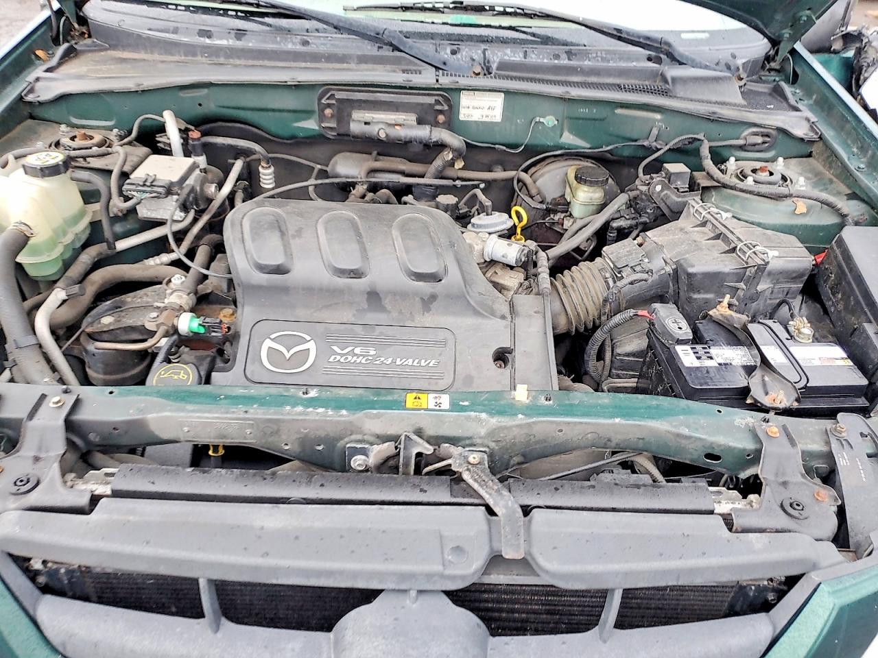 2001 Mazda Tribute Lx Green vin: 4F2YU08151KM26406