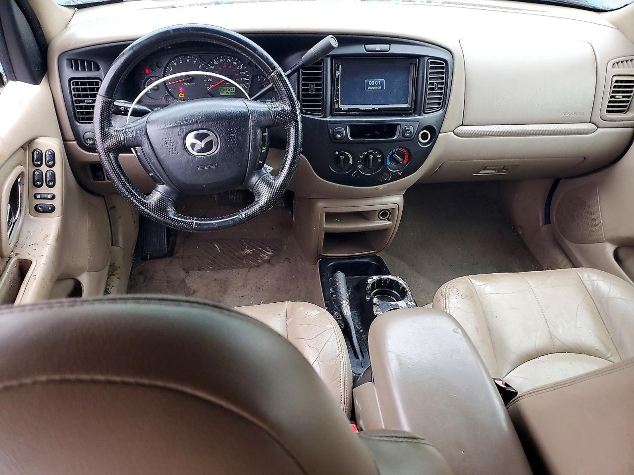 2001 Mazda Tribute Lx Green vin: 4F2YU08151KM26406