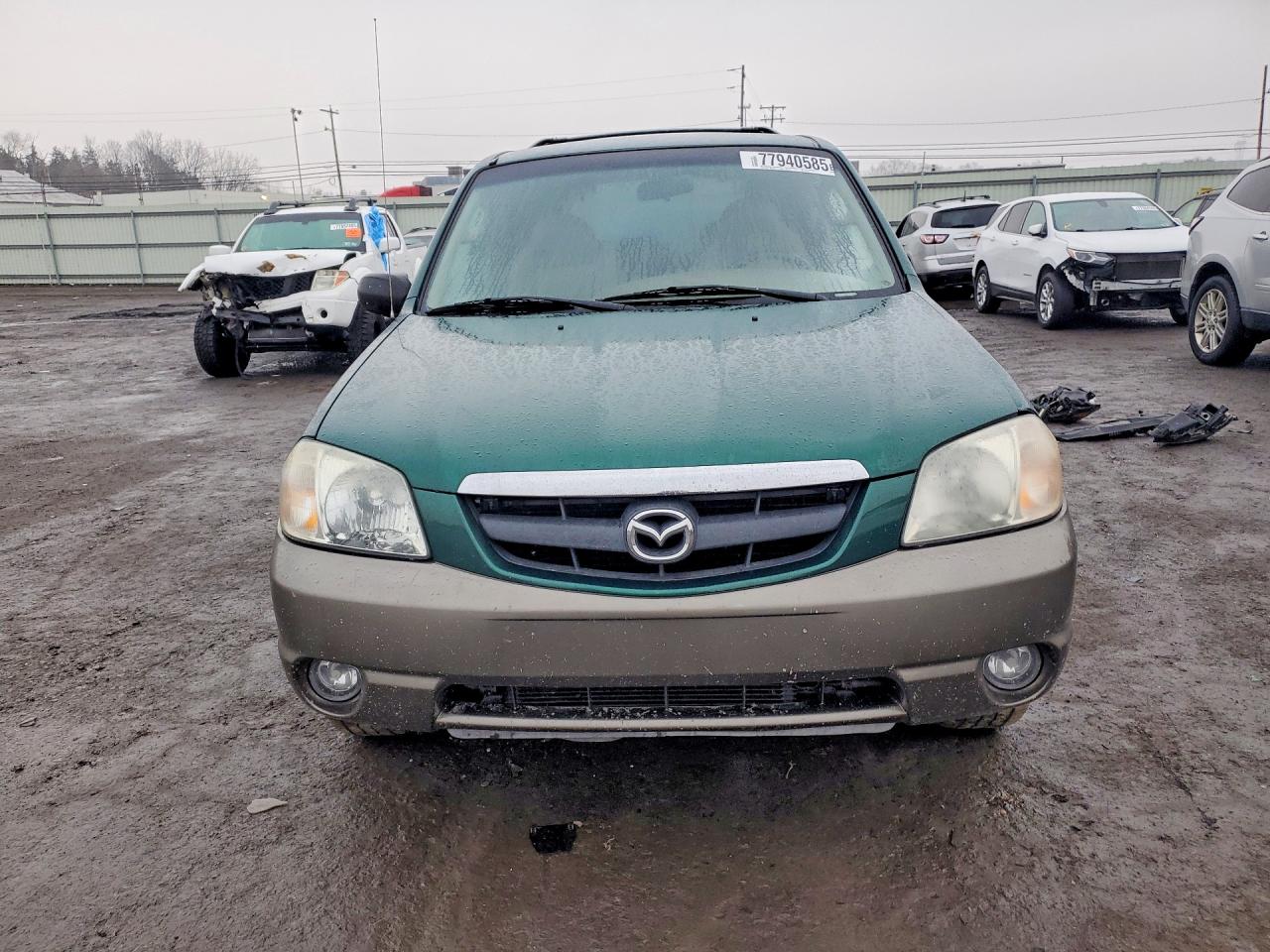 2001 Mazda Tribute Lx Green vin: 4F2YU08151KM26406