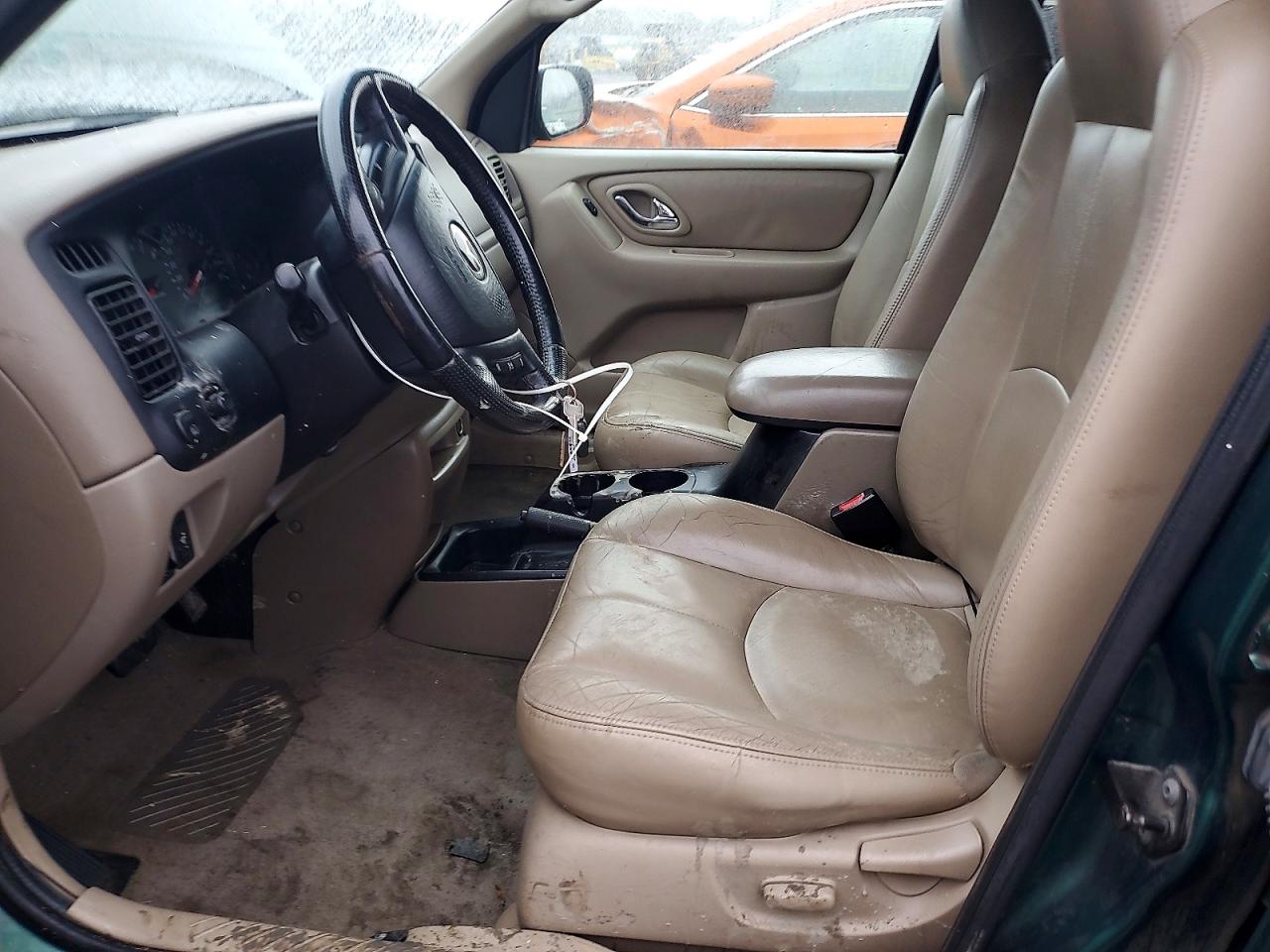 2001 Mazda Tribute Lx Green vin: 4F2YU08151KM26406