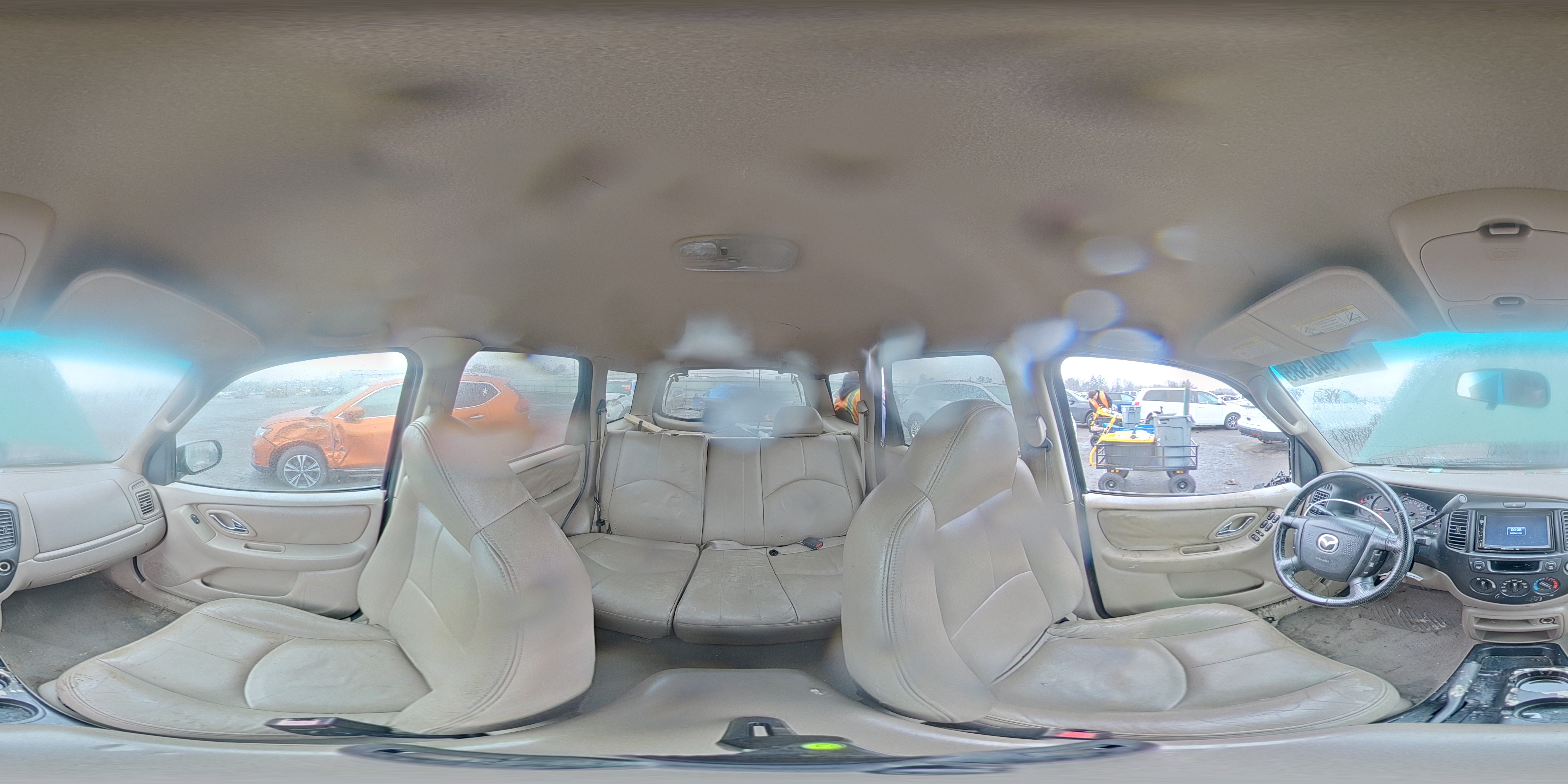 2001 Mazda Tribute Lx Green vin: 4F2YU08151KM26406